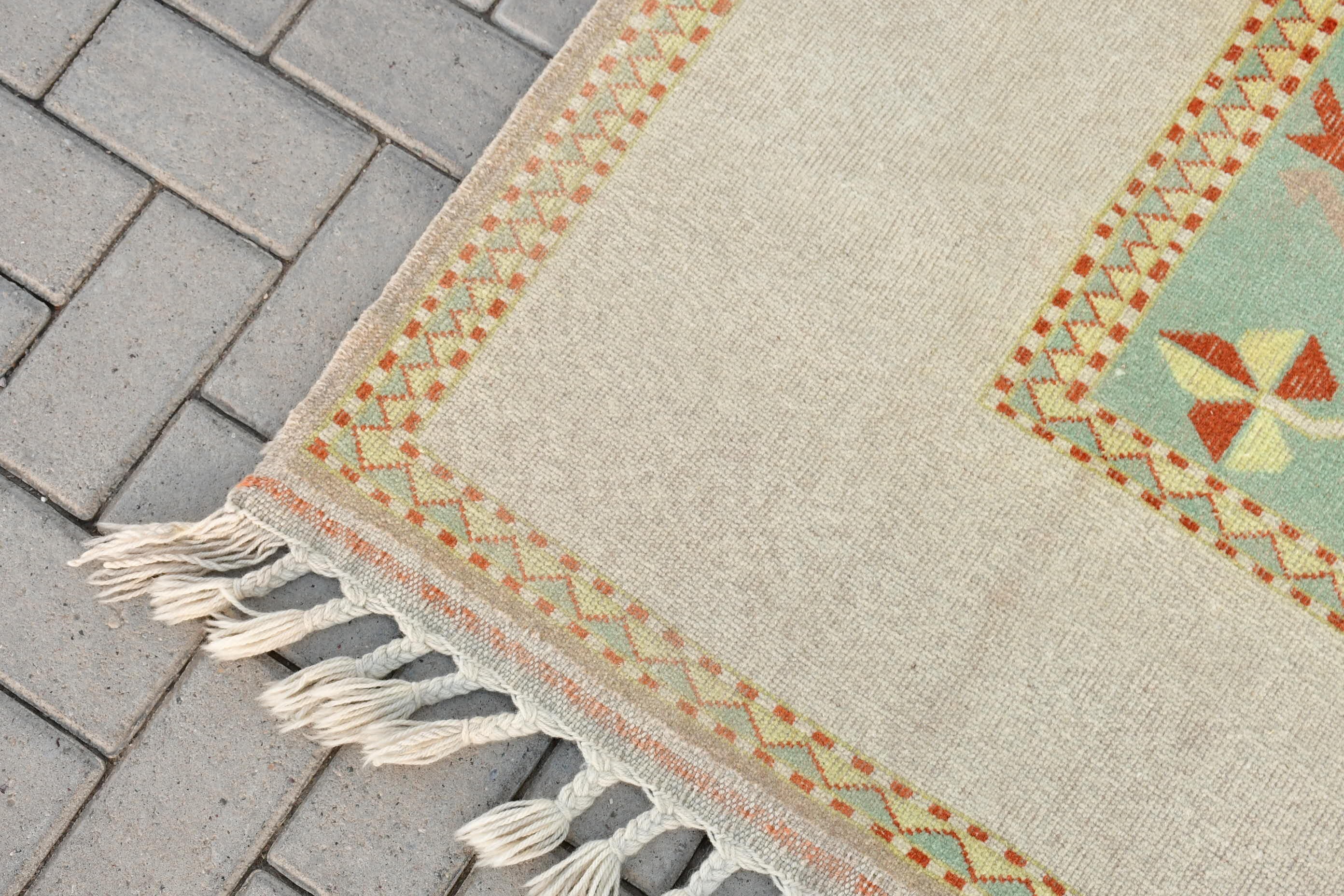 Kitchen Rugs, Nomadic Rugs, 6.8x10.4 ft Oversize Rug, Living Room Rug, Turkish Rug, Beige Bedroom Rug, Salon Rug, Bedroom Rugs, Vintage Rug