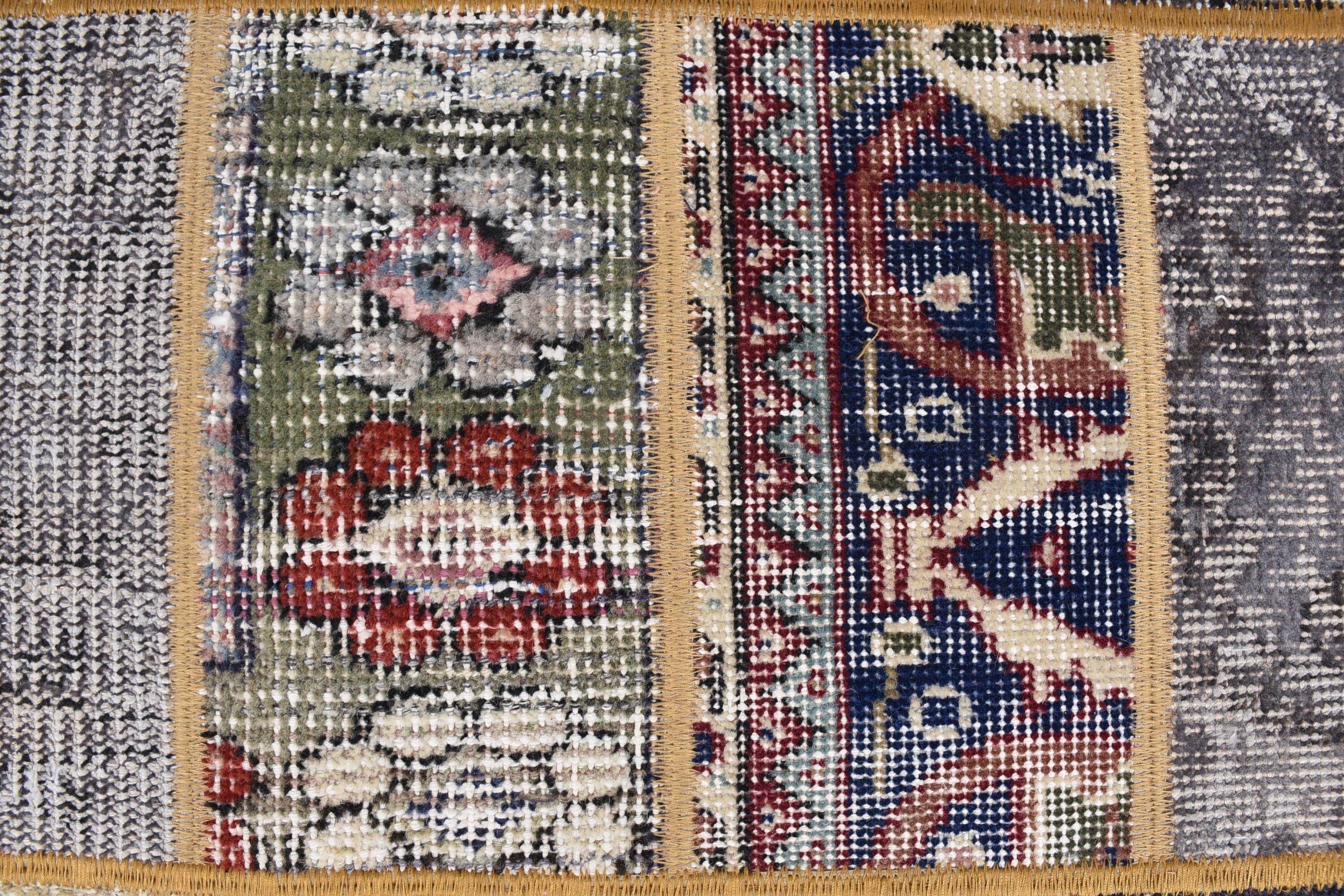 Custom Rug, Turkish Rugs, Nursery Rugs, Antique Rug, Home Decor Rugs, Blue Kitchen Rug, 1.9x4.1 ft Small Rugs, Vintage Rug, Bathroom Rug