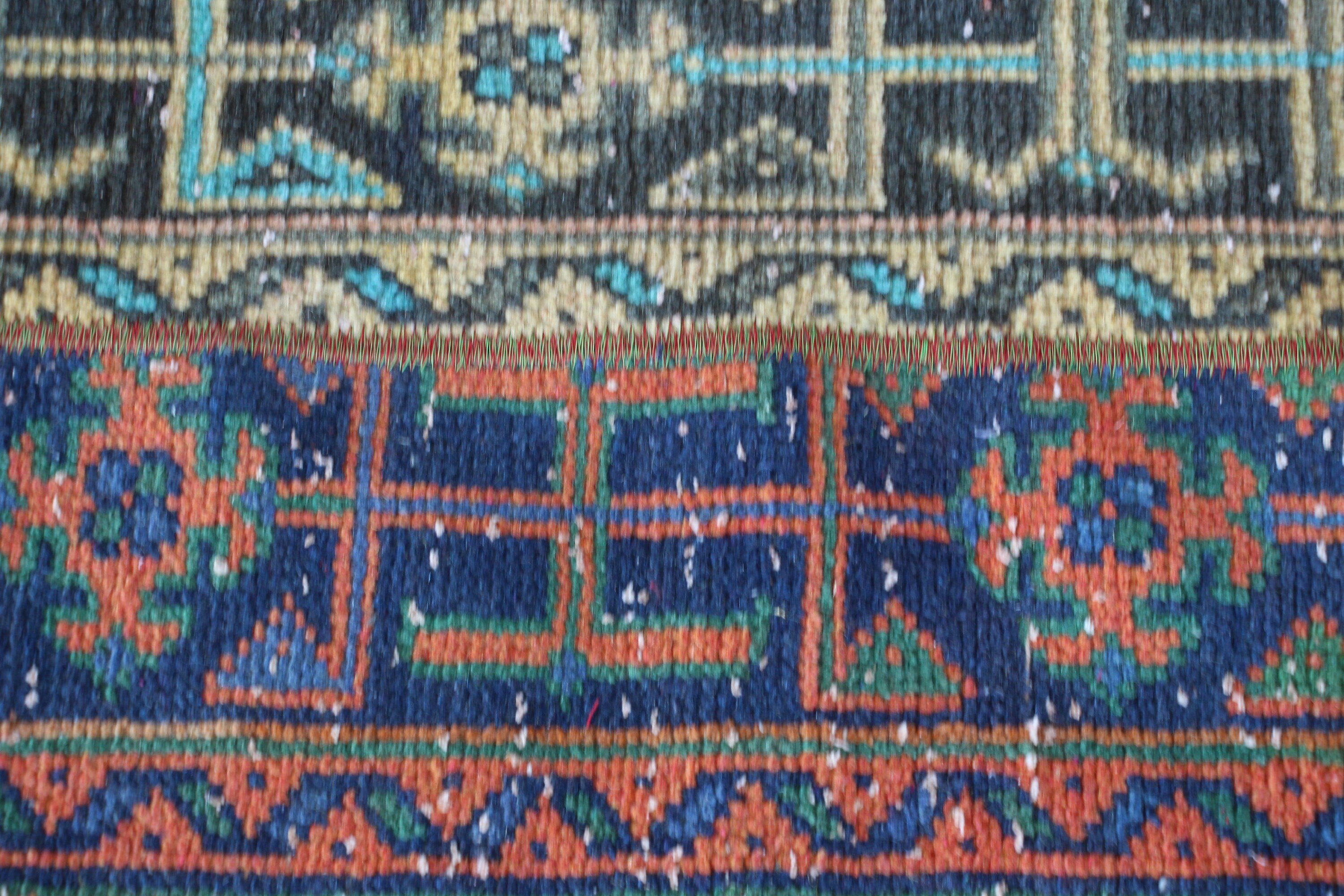 Havalı Halı, Fas Halısı, Sarı Oushak Halısı, Vintage Halılar, Türk Halısı, 1.7x6 ft Runner Halısı, Bohem Halıları, Koridor Halıları, Koridor Halıları