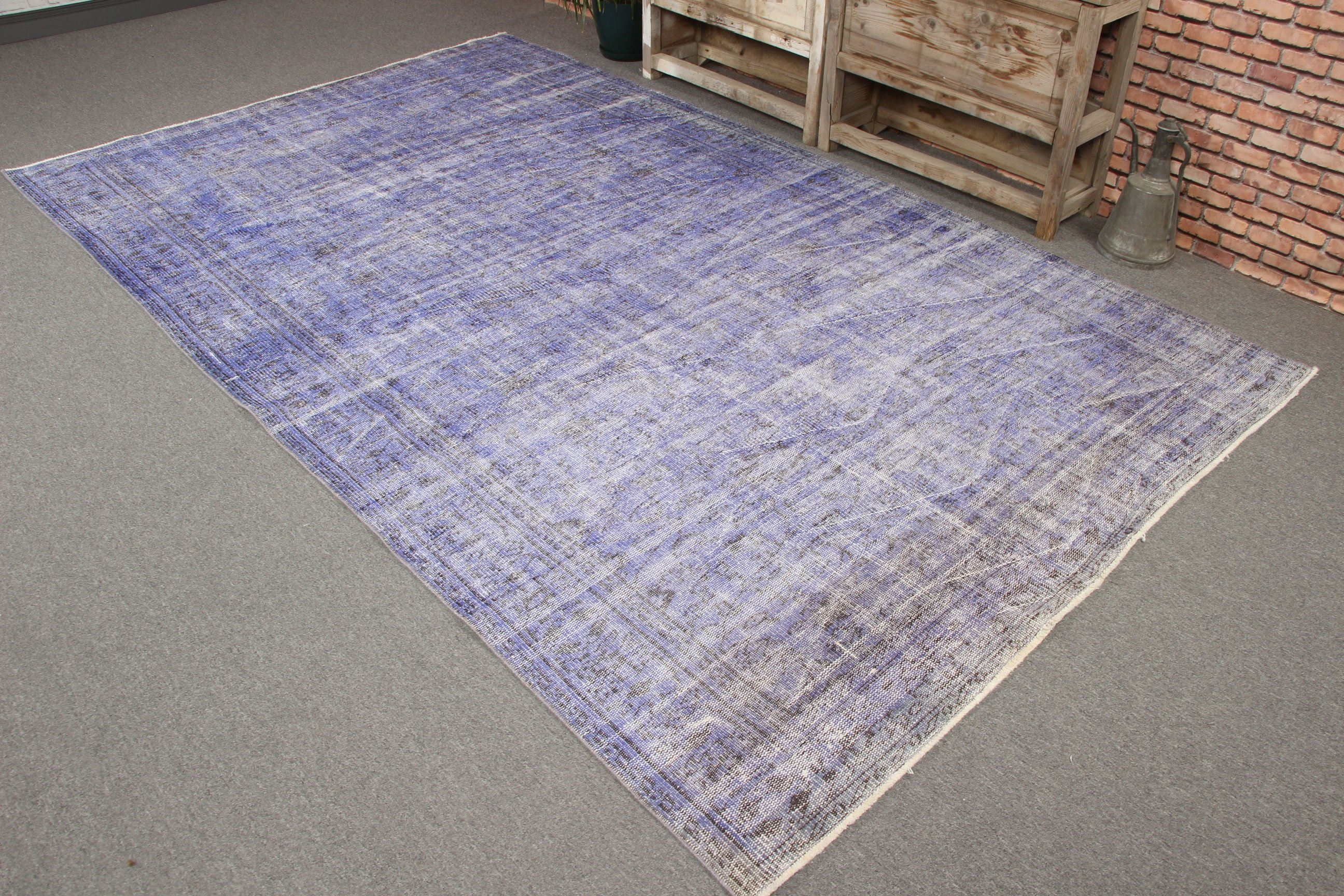 Blue Bedroom Rug, Rugs for Bedroom, Salon Rug, Antique Rugs, 6x9.8 ft Large Rugs, Luxury Rug, Turkish Rug, Large Boho Rug, Vintage Rug