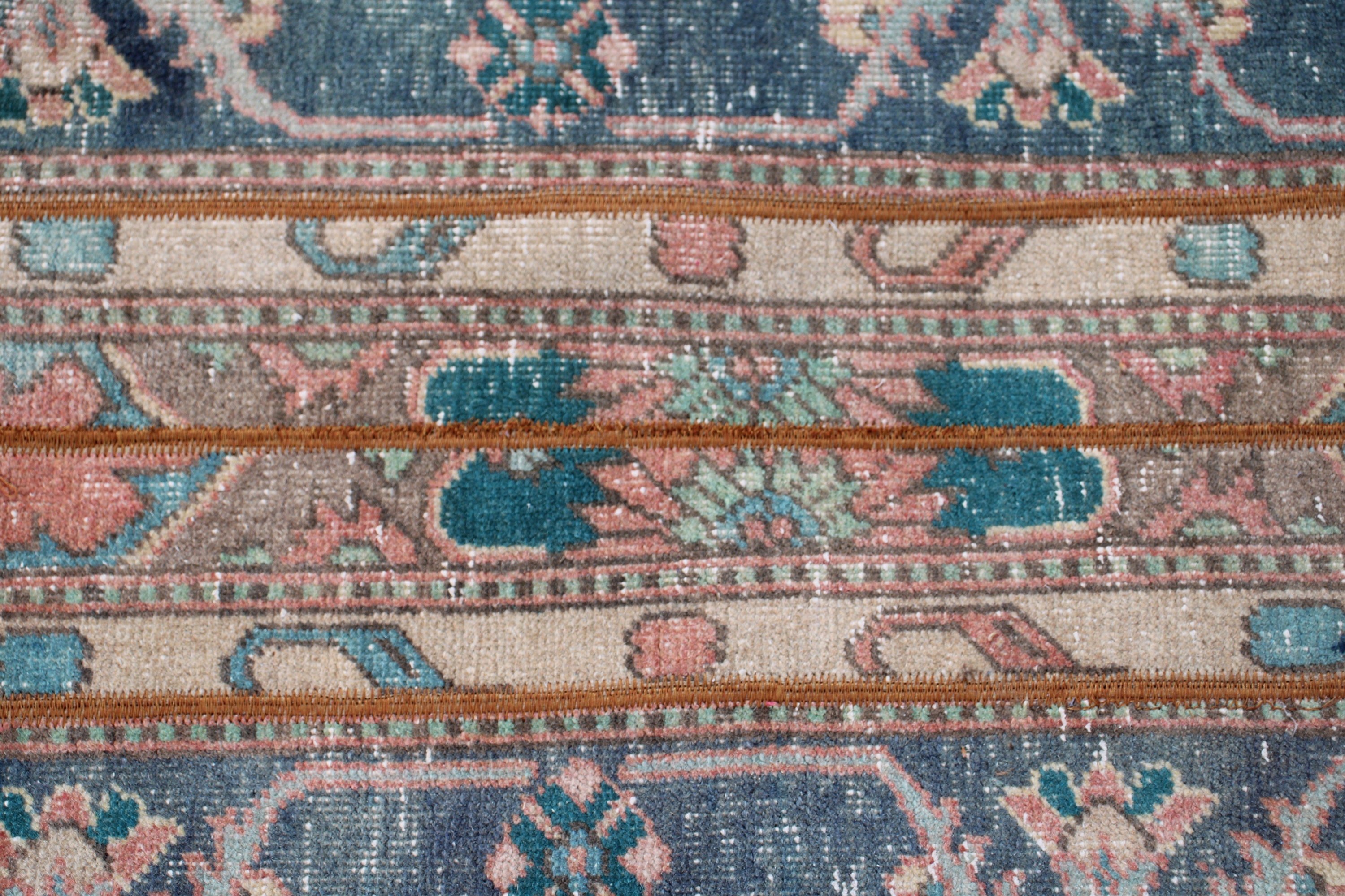 Bohem Halı, El Dokuma Halı, Lüks Halı, Mutfak Halısı, Mavi Oryantal Halılar, Vintage Halılar, Türk Halısı, Küçük Boho Halıları, 1.8x4.9 ft Küçük Halı