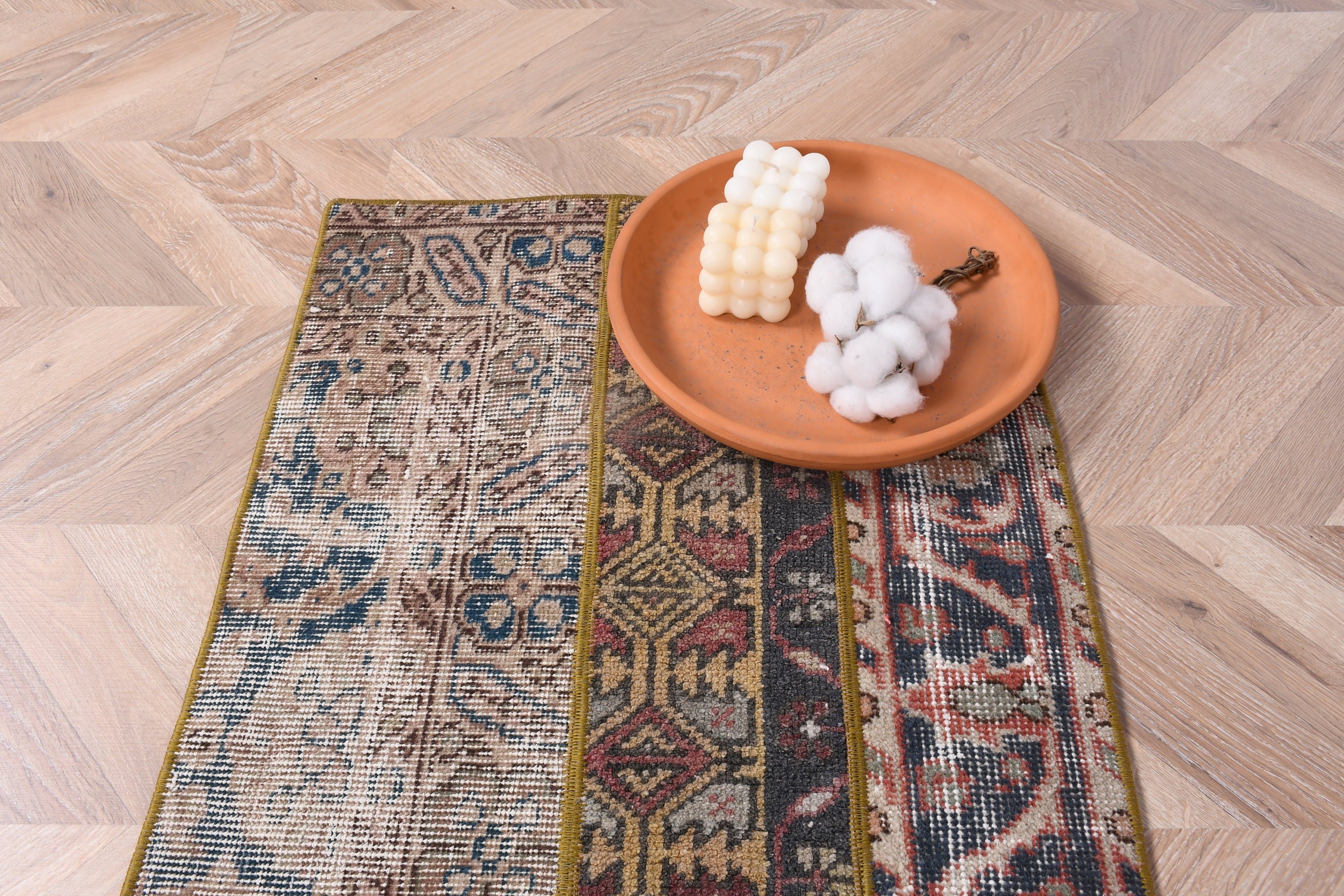 1.7x3.2 ft Small Rug, Bright Rug, Turkish Rugs, Cool Rug, Oriental Rugs, Nursery Rugs, Vintage Rug, White Home Decor Rugs, Kitchen Rug