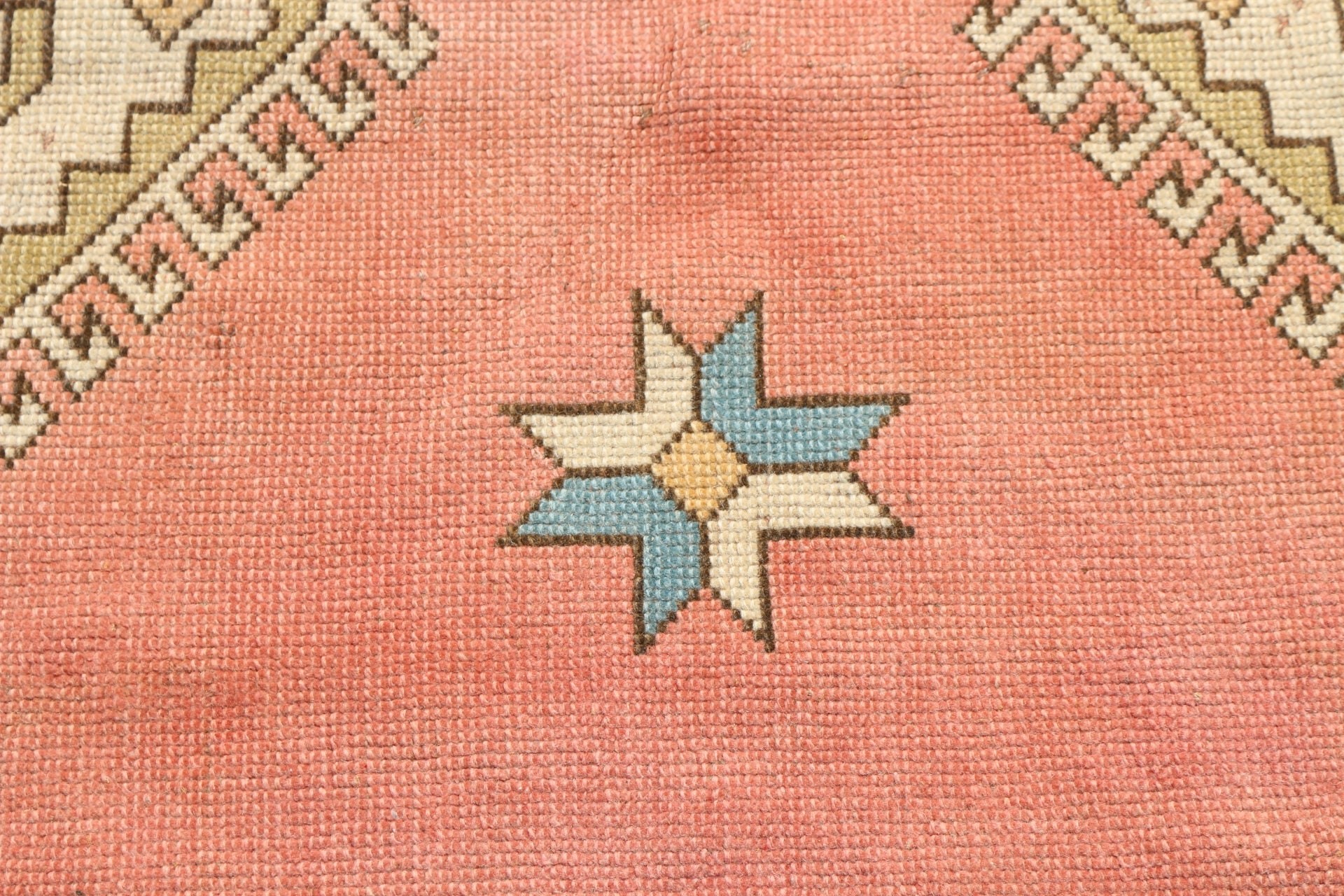 Salon Halısı, Vintage Halı, Türk Halısı, Fas Halısı, Pembe Antika Halı, Yatak Odası Halısı, Mutfak Halısı, Yatak Odası Halıları, 6.6x9.5 ft Büyük Halı