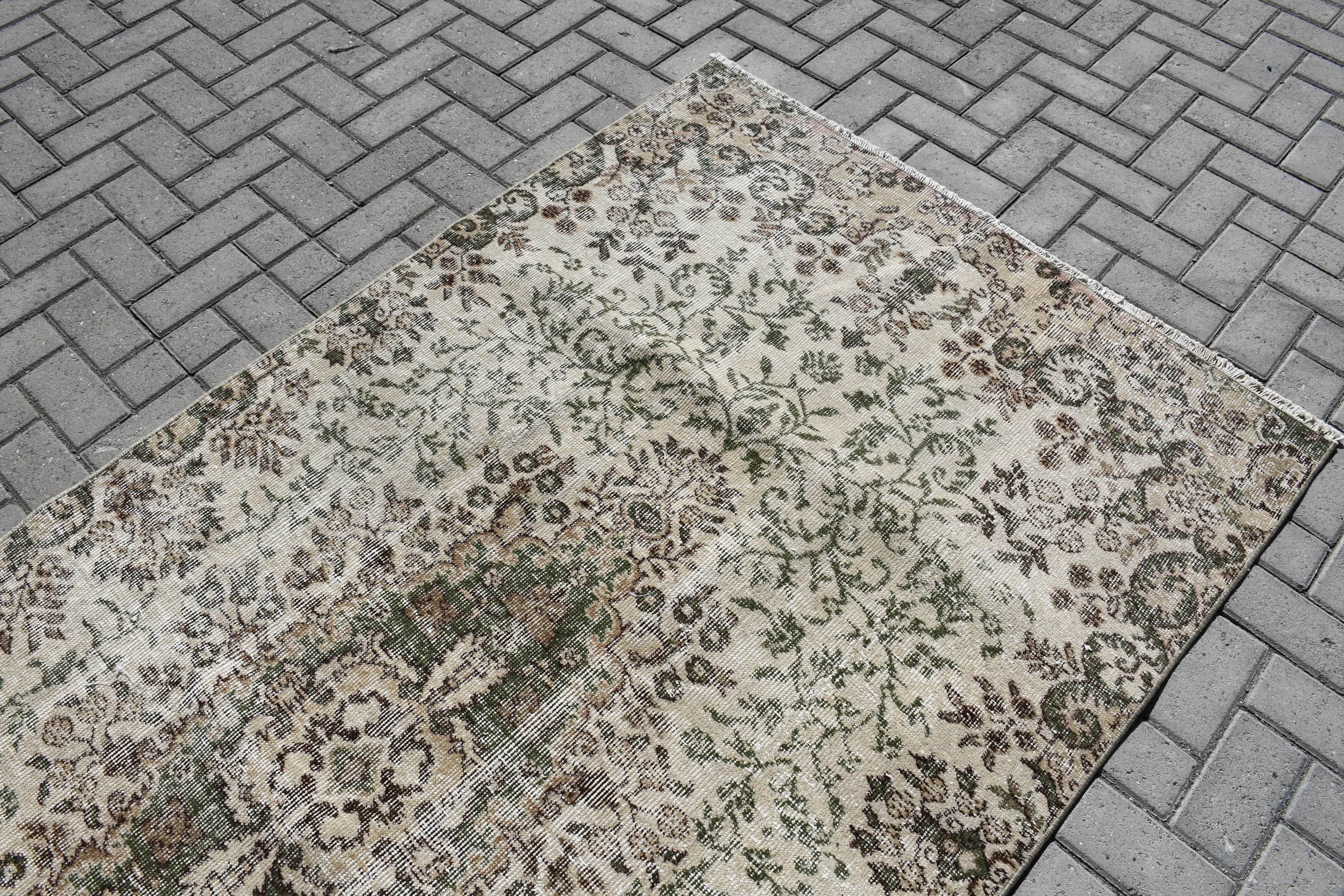 Çocuk Halısı, Oryantal Halı, Vintage Halılar, Oturma Odası Halısı, Bej Ev Dekor Halıları, Türk Halıları, Yer Halısı, Sevimli Halı, 4.2x8.7 ft Alan Halısı