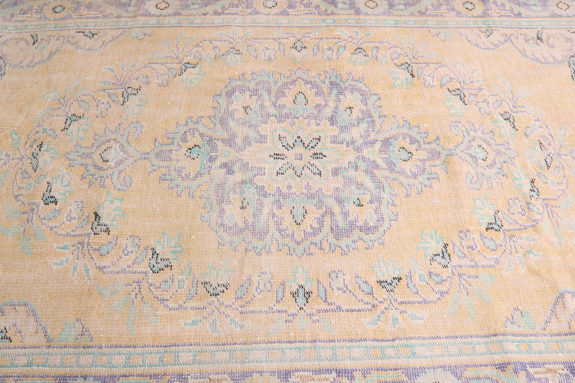 Orange Luxury Rugs, Large Vintage Rugs, Kitchen Rugs, 5.6x9.9 ft Large Rugs, Floor Rugs, Turkish Rug, Large Boho Rug, Vintage Rug