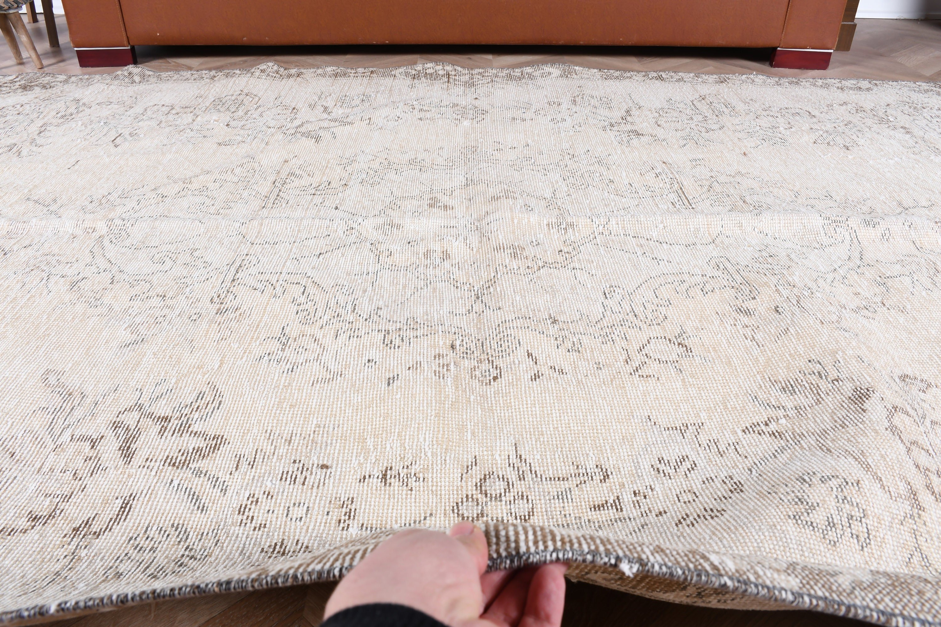 Yatak Odası Halısı, Vintage Halı, Eklektik Halılar, Yemek Odası Halıları, Yün Halı, 5.6x9.5 ft Büyük Halı, Kahverengi Oryantal Halılar, Türk Halısı, Anadolu Halısı