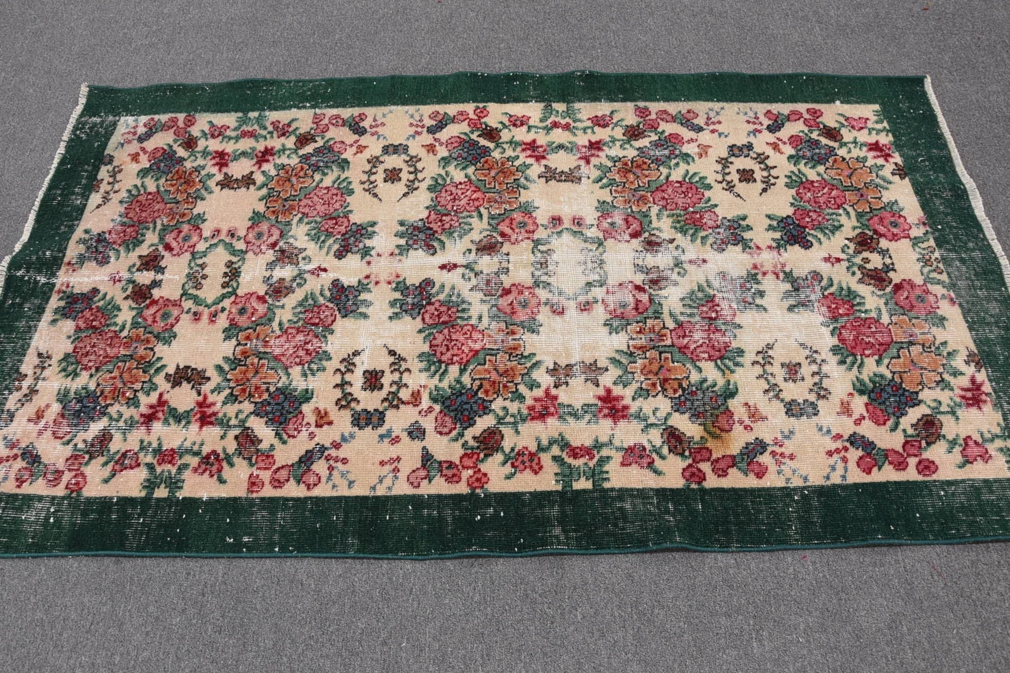 Vintage Halı, Yemek Odası Halıları, Dış Mekan Halısı, Anadolu Halısı, Vintage Dekor Halıları, Yer Halısı, Mutfak Halısı, Türk Halısı, 3,8x6,6 ft Alan Halısı