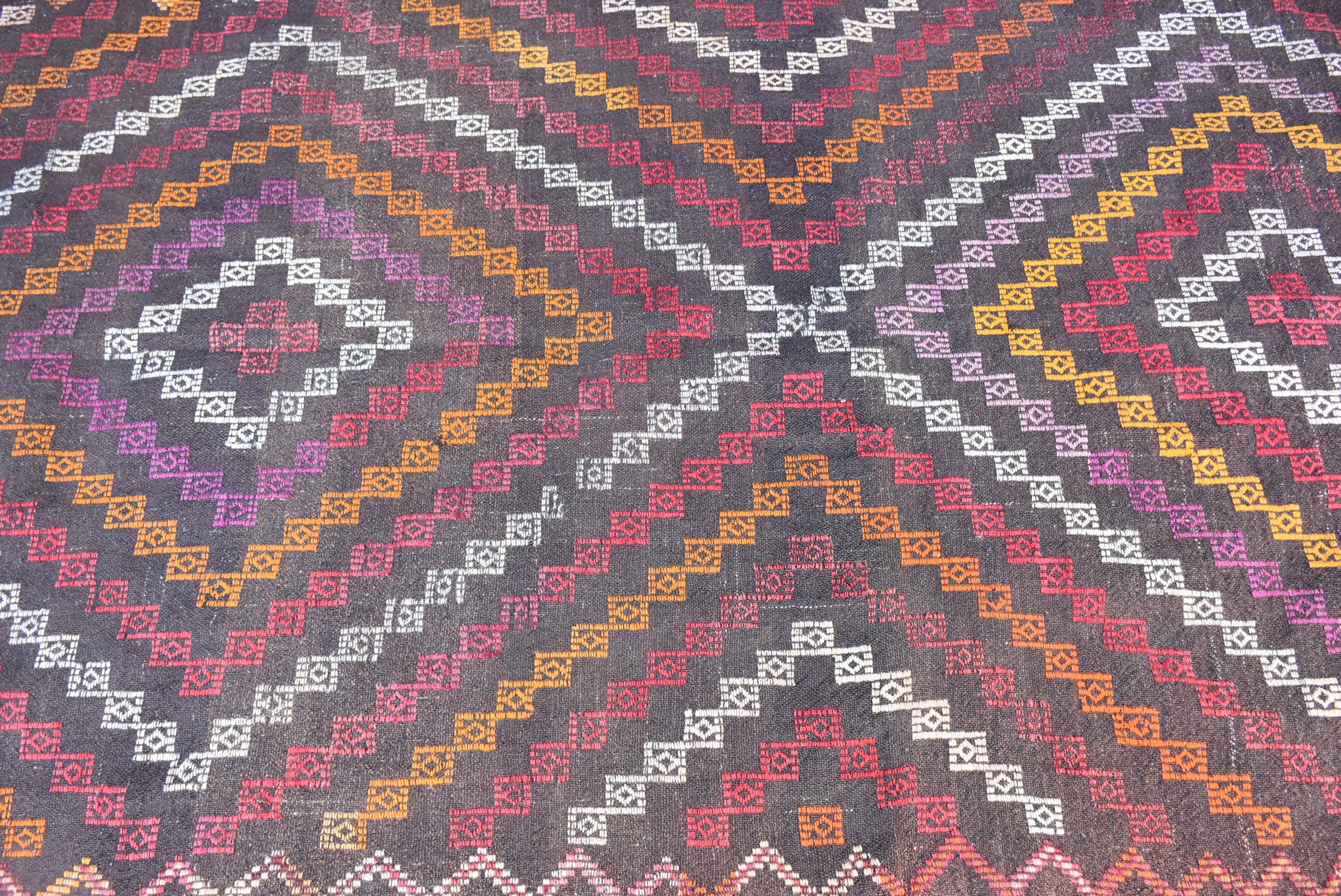 Kilim, Vintage Halı, Mutfak Halısı, Anadolu Halıları, 4,5x8,2 ft Alan Halıları, Doğal Halı, Türk Halısı, Yer Halıları, Yer Halısı, Kırmızı Yer Halısı