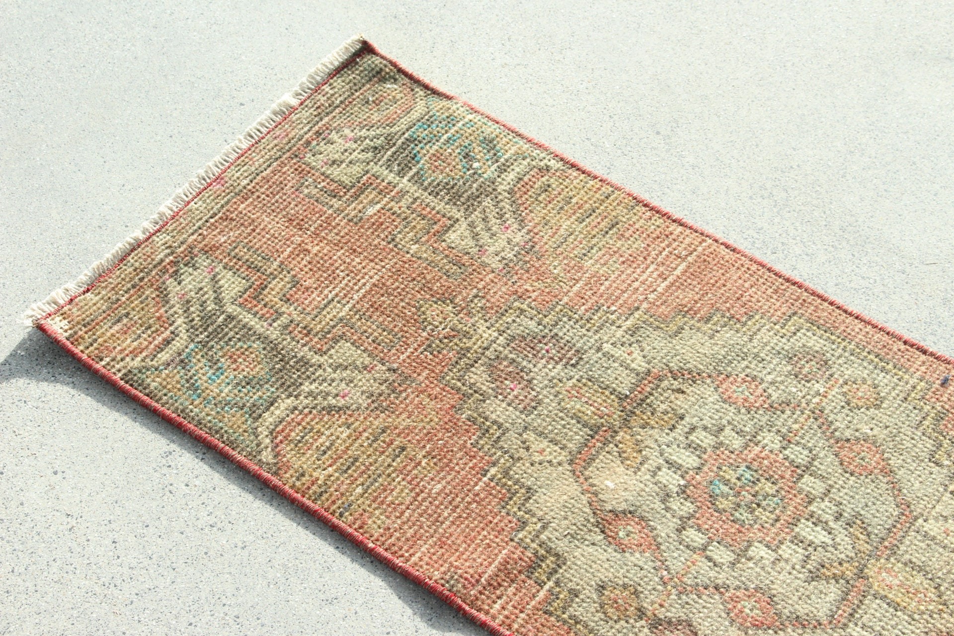 Vintage Halı, Çocuk Odası Halıları, Açıklama Halıları, Kahverengi Lüks Halı, Çocuk Odası Halıları, Türk Halıları, 1,2x3,3 ft Küçük Halı, Yer Halıları, Giriş Halısı