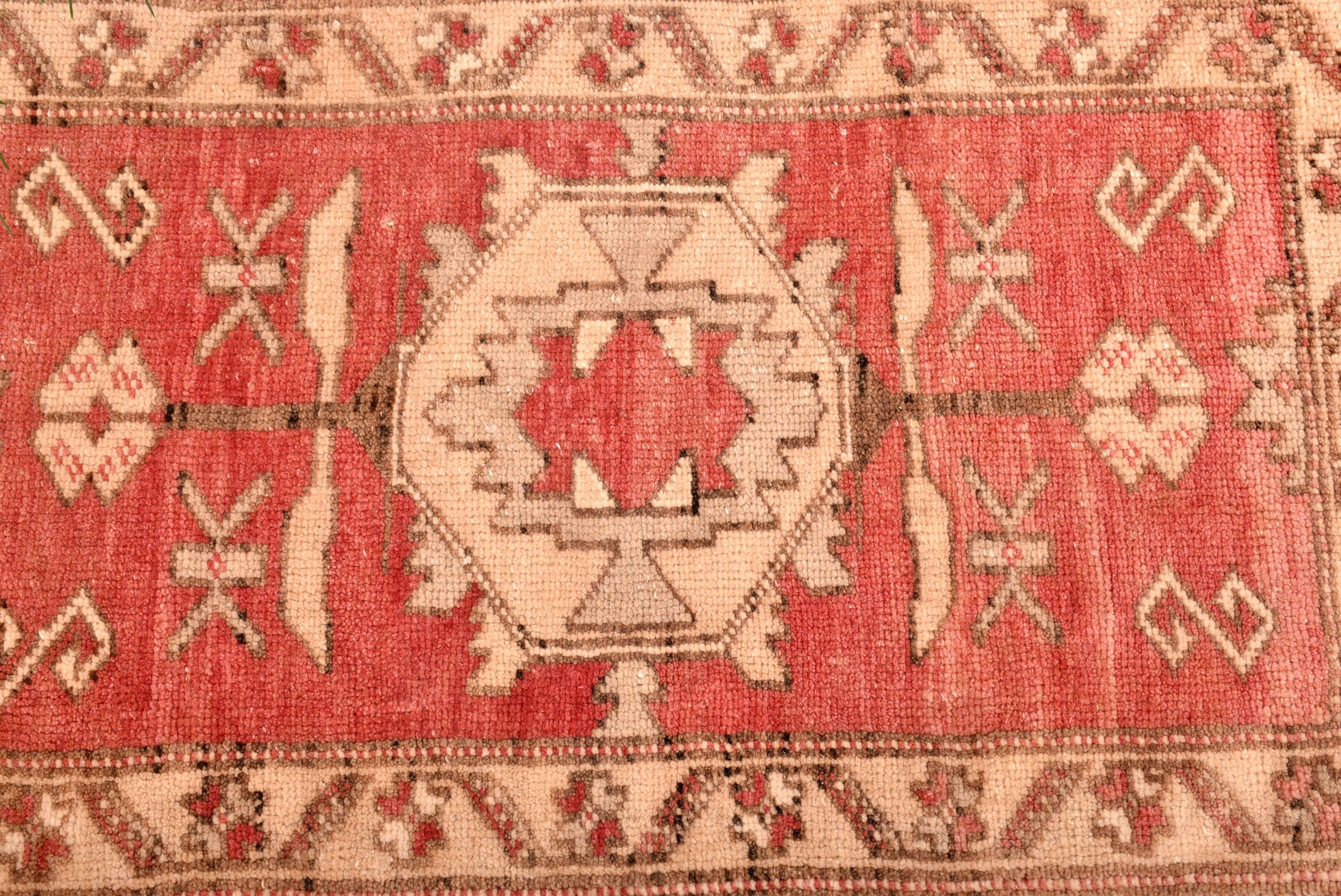 Turkish Rug, Wall Hanging Rugs, Moroccan Rug, Aztec Rug, Statement Rugs, Pink Modern Rugs, Vintage Rugs, Kitchen Rugs, 1.8x2.9 ft Small Rug