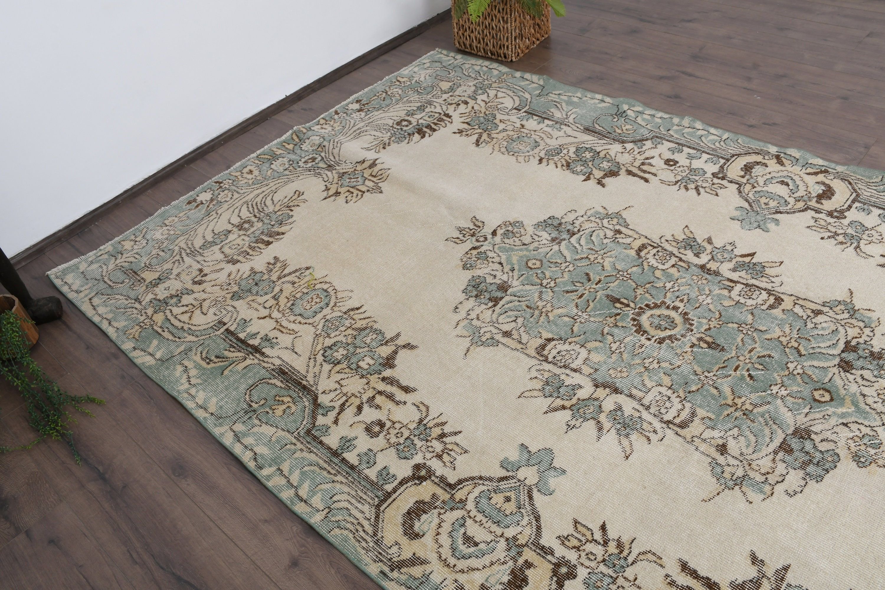 Brown Bedroom Rug, Salon Rugs, Cool Rugs, Cute Rugs, Turkish Rugs, Vintage Rugs, 5.8x9.8 ft Large Rug, Dining Room Rug