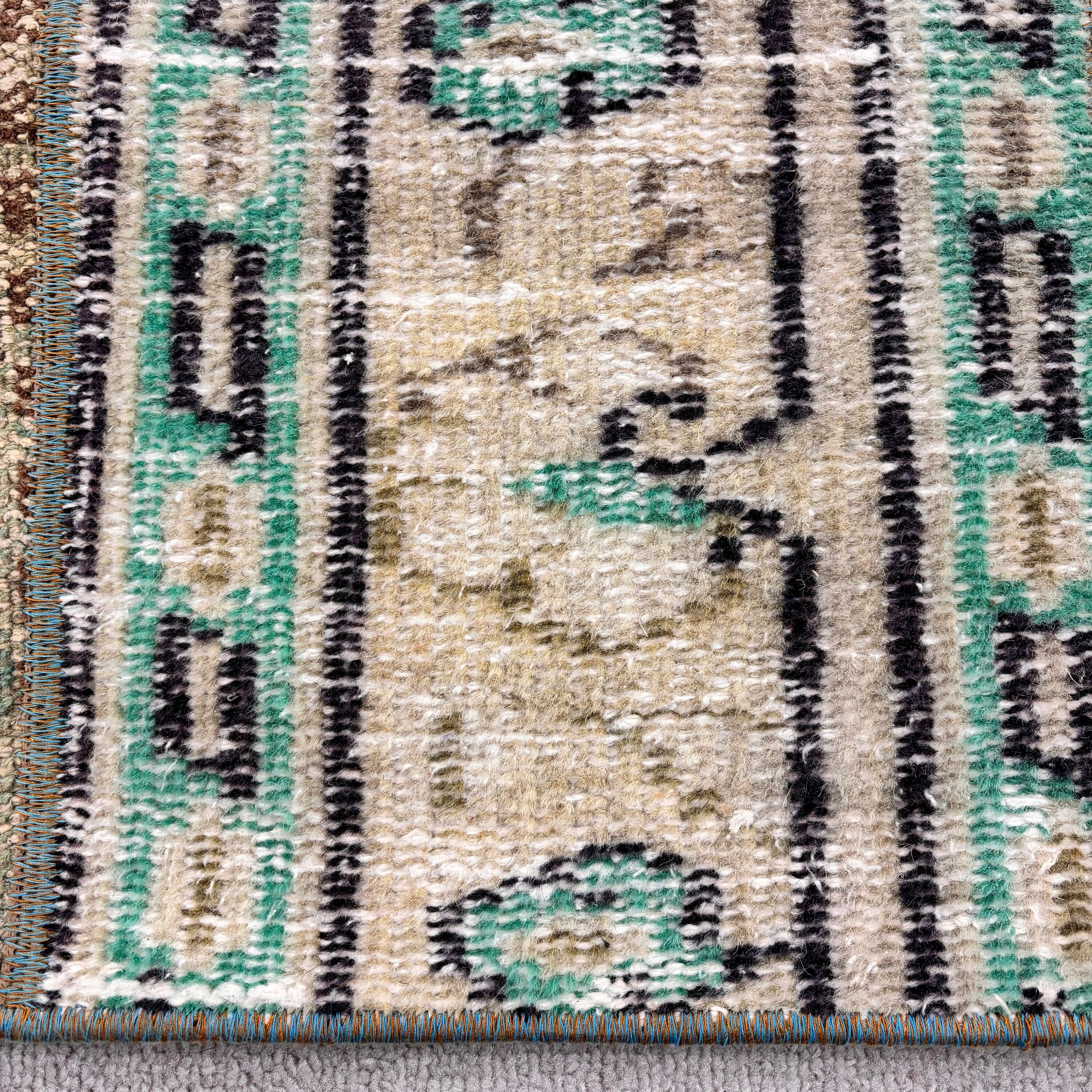 Boho Rug, Green Neutral Rug, Turkish Rugs, Bathroom Rug, Kitchen Rug, Vintage Rugs, Bath Mat Boho Rug, Small Boho Rug, 2x3.4 ft Small Rugs