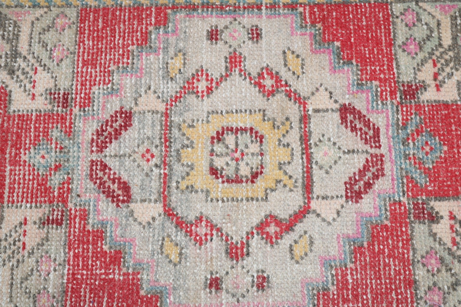 Turkish Rugs, Antique Rugs, Red Kitchen Rugs, Vintage Rug, Handwoven Rug, Ethnic Rugs, Bedroom Rug, Wall Hanging Rugs, 1.5x3 ft Small Rug