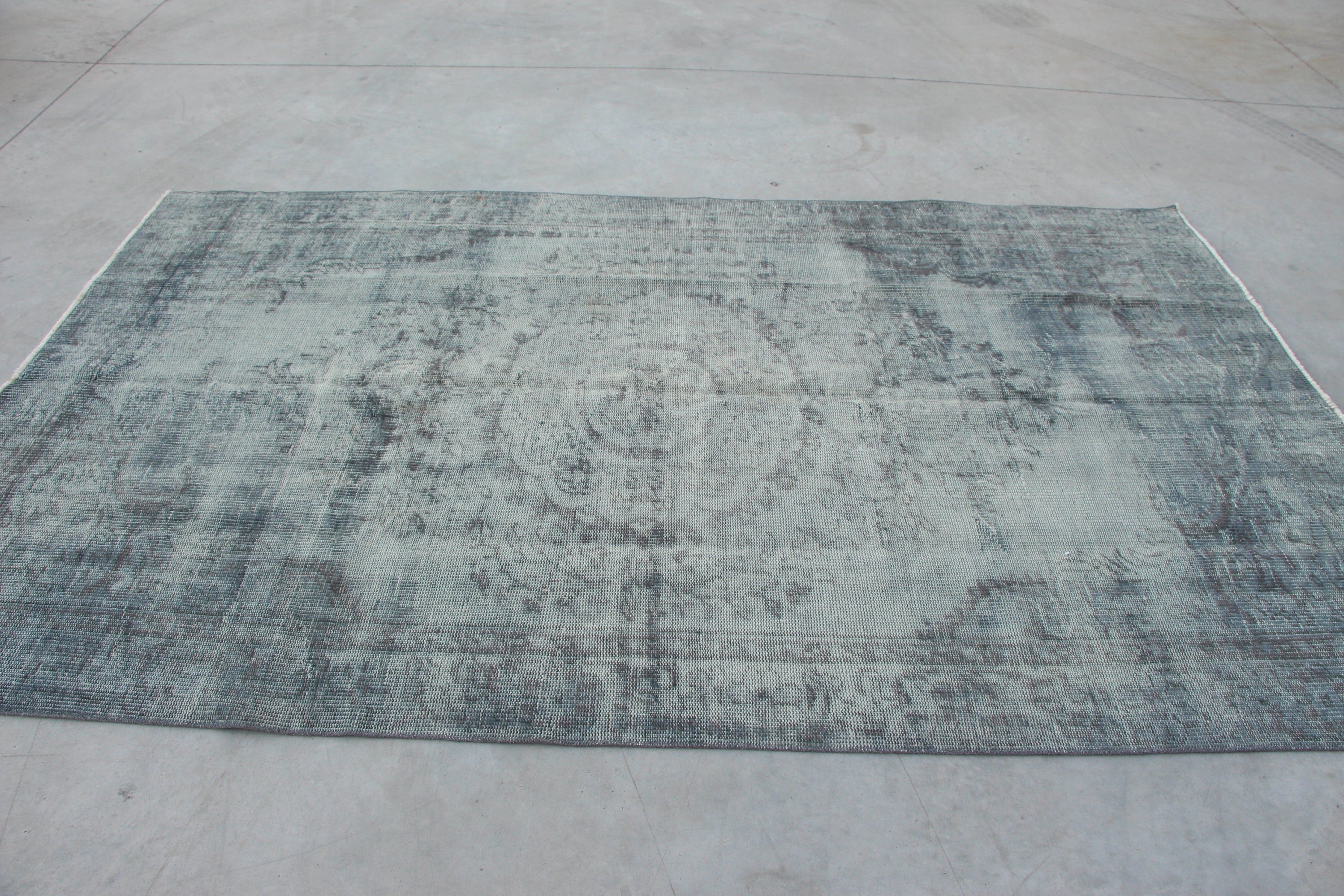 Bedroom Rug, 5.3x8.8 ft Large Rug, Dining Room Rug, Antique Rug, Turkish Rug, Vintage Rug, Oriental Rug, Gray Kitchen Rug, Rugs for Salon