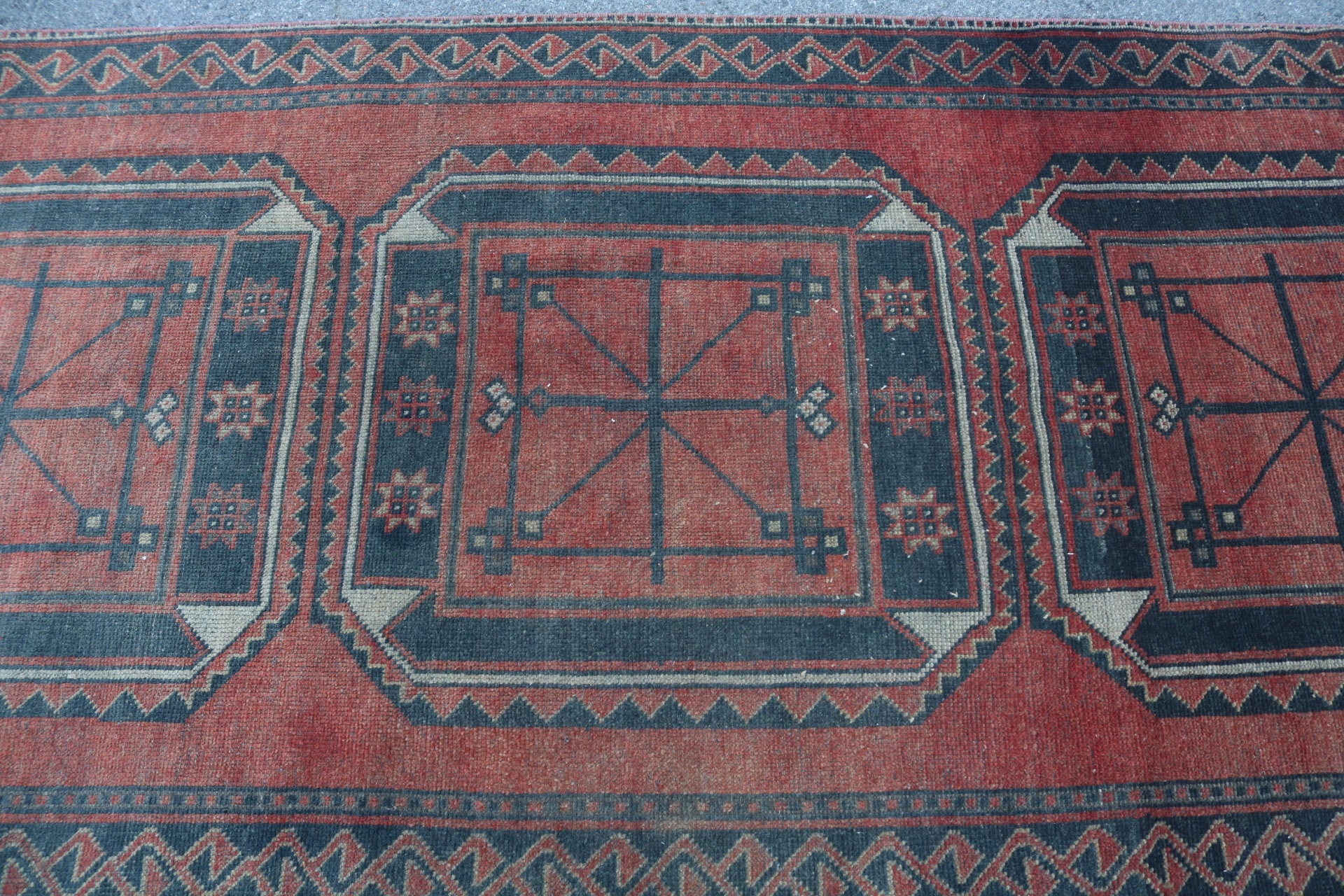 Old Rug, Rugs for Kitchen, Corridor Rugs, 3.8x11 ft Runner Rugs, Wool Rug Runner Rugs, Moroccan Rug, Vintage Rug, Turkish Rug, Colorful Rug