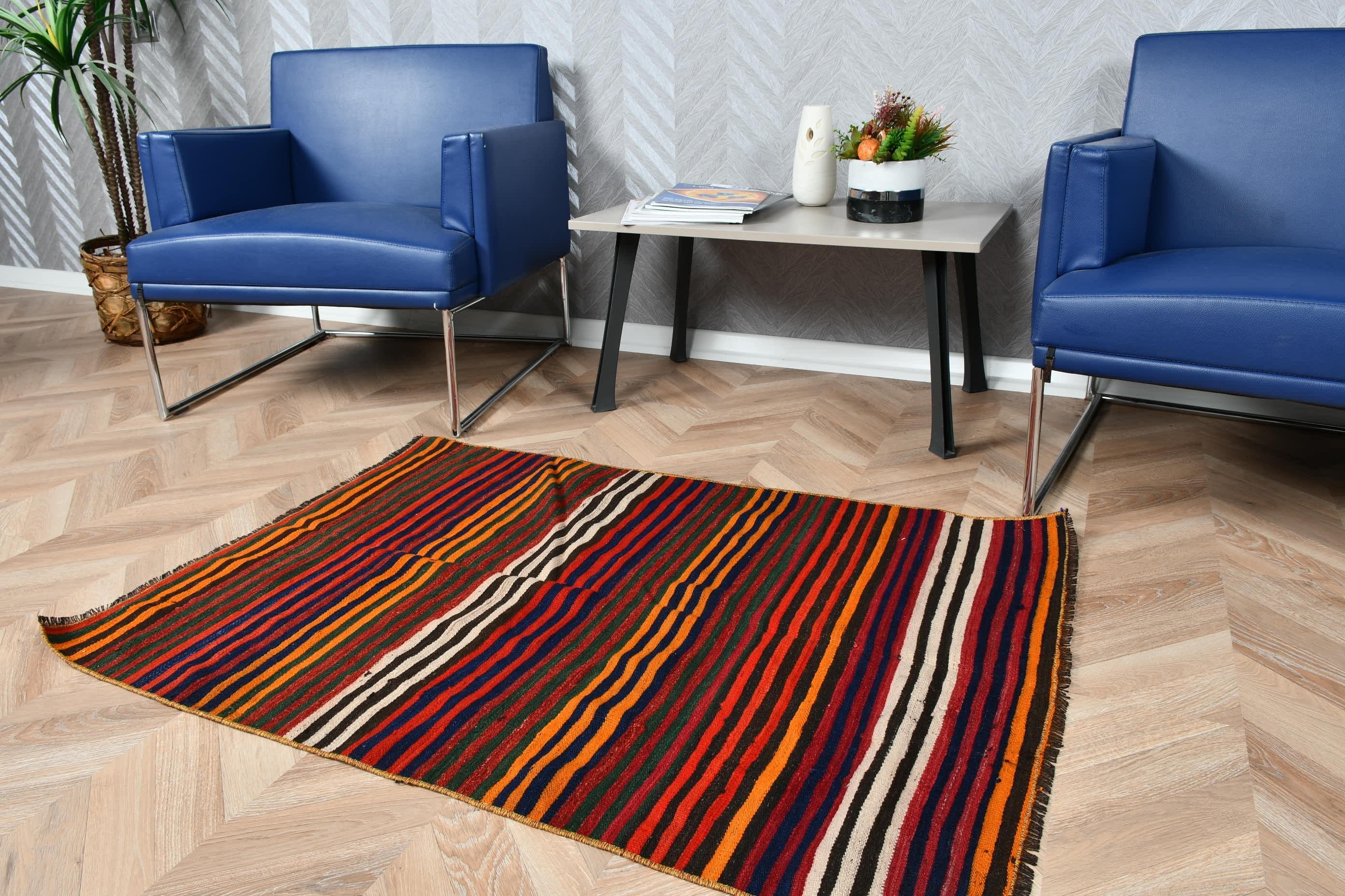 Yatak odası Kilim, Ev Kilim, 90x122 cm Küçük Kilim, Banyo Kilim, Mor Renkli Kilim, Banyo Kilim, Anadolu Kilim, Nostaljik Kilim