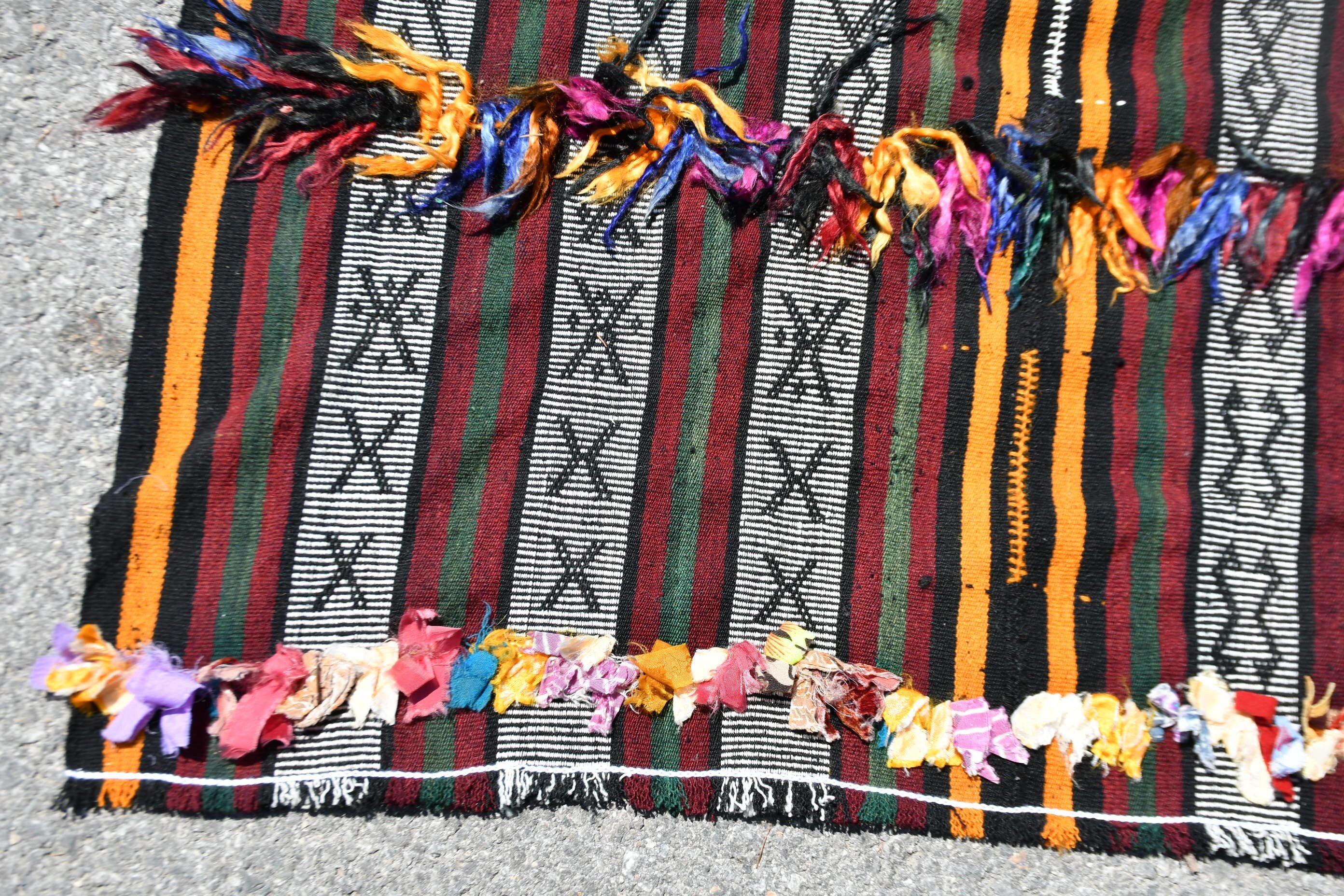 Kitchen Rugs, Ethnic Rugs, Floor Rug, Vintage Rugs, Bohemian Rug, Turkish Rugs, Kilim, Rugs for Bedroom, 5.3x6.7 ft Area Rug, Indoor Rugs