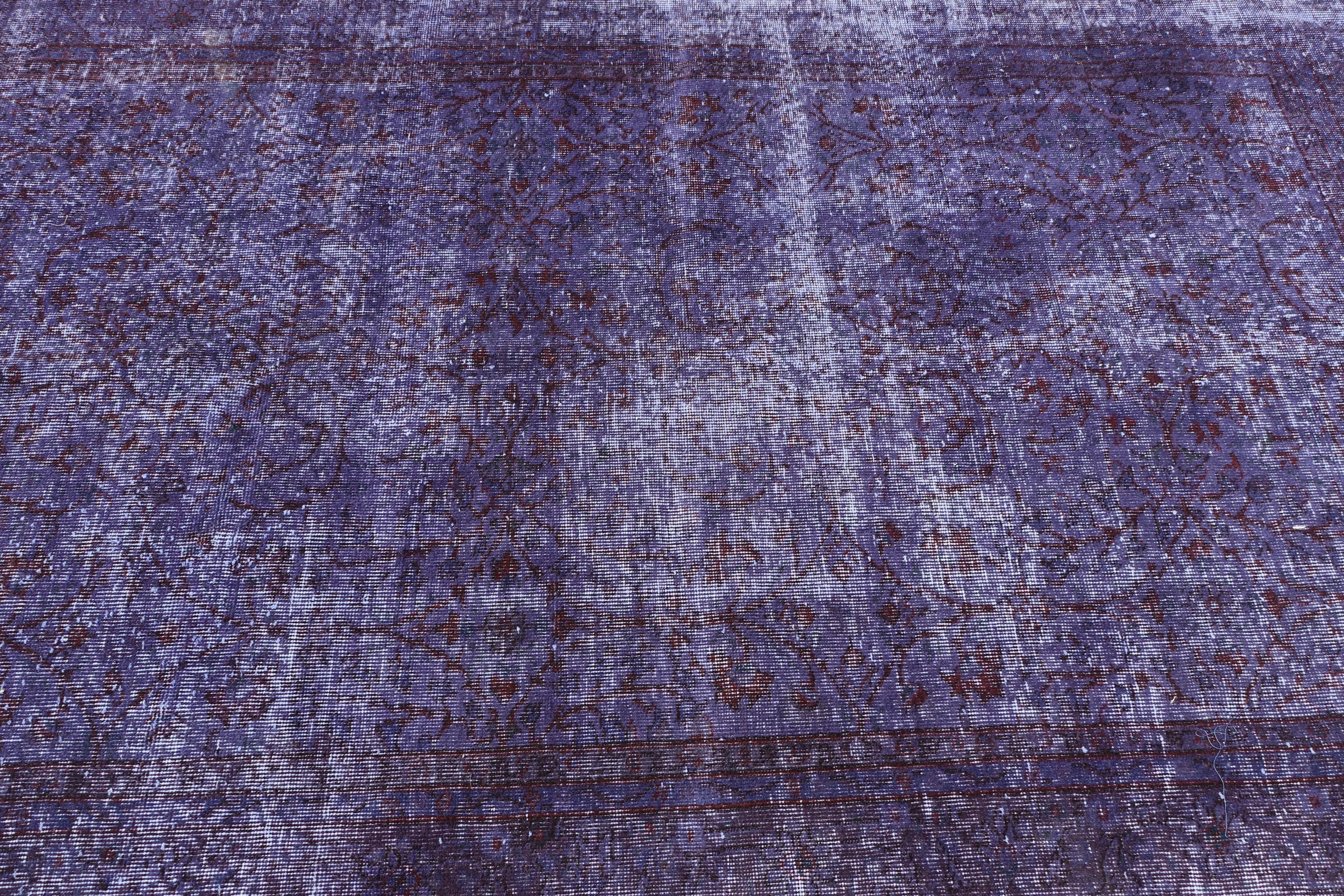 Oriental Rug, Dining Room Rugs, Living Room Rug, Dorm Rugs, Purple  5.3x8.6 ft Large Rug, Cool Rugs, Turkish Rug, Vintage Rug