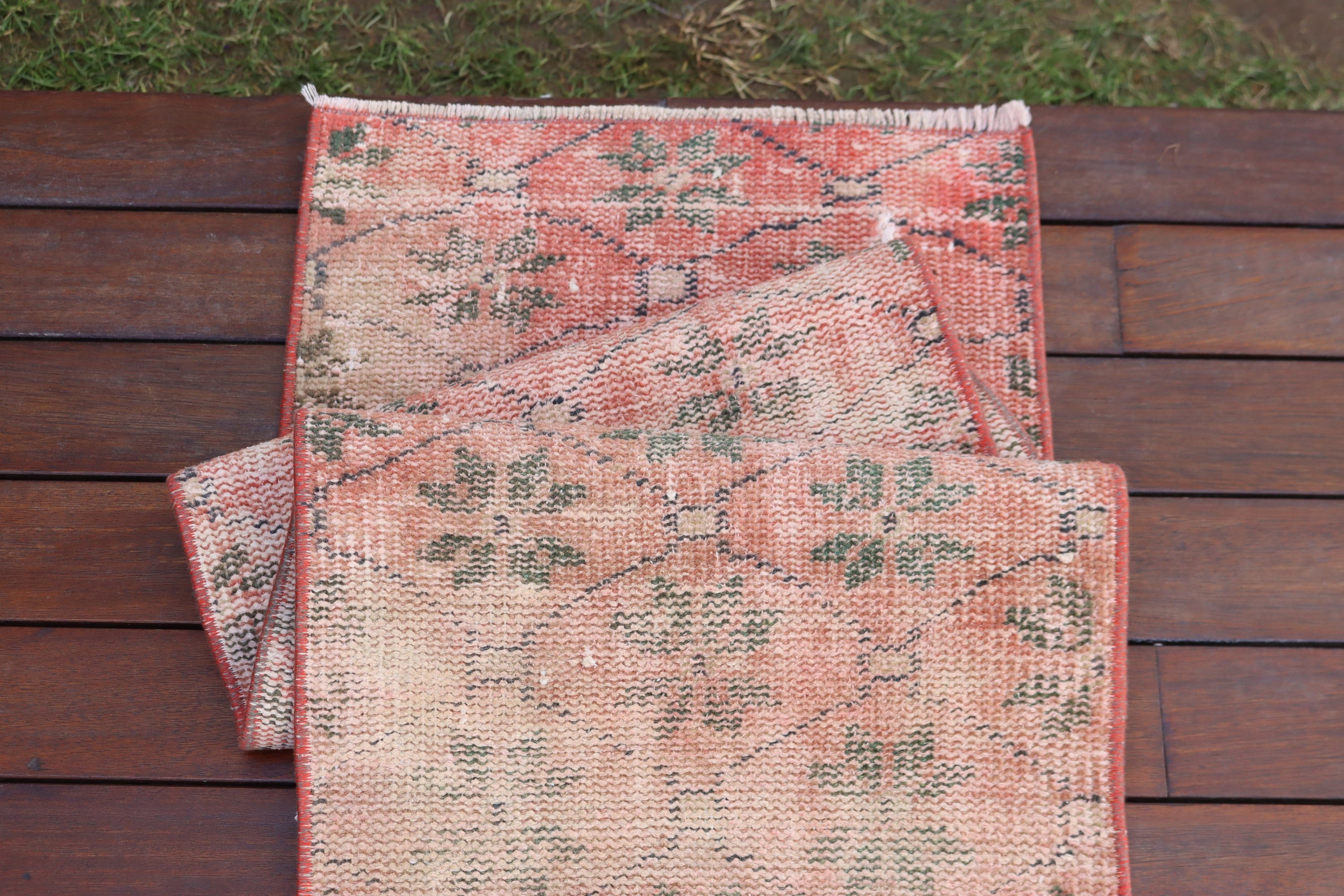 1.5x8.7 ft Runner Halıları, Koridor Halıları, Mutfak Halısı, Türkiye Halıları, Vintage Runner Halıları, Kırmızı Yer Halısı, Vintage Halılar, Yer Halısı, Türk Halıları