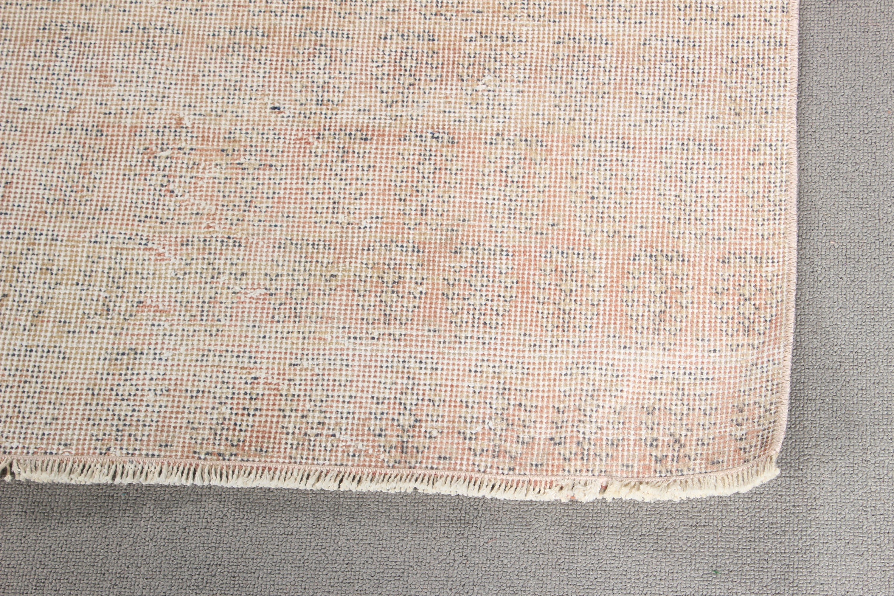 Vintage Accent Rug, Beige Boho Rugs, Turkish Rugs, Oushak Rug, Vintage Rugs, Moroccan Rug, 4.5x5.2 ft Accent Rug, Decorative Rugs