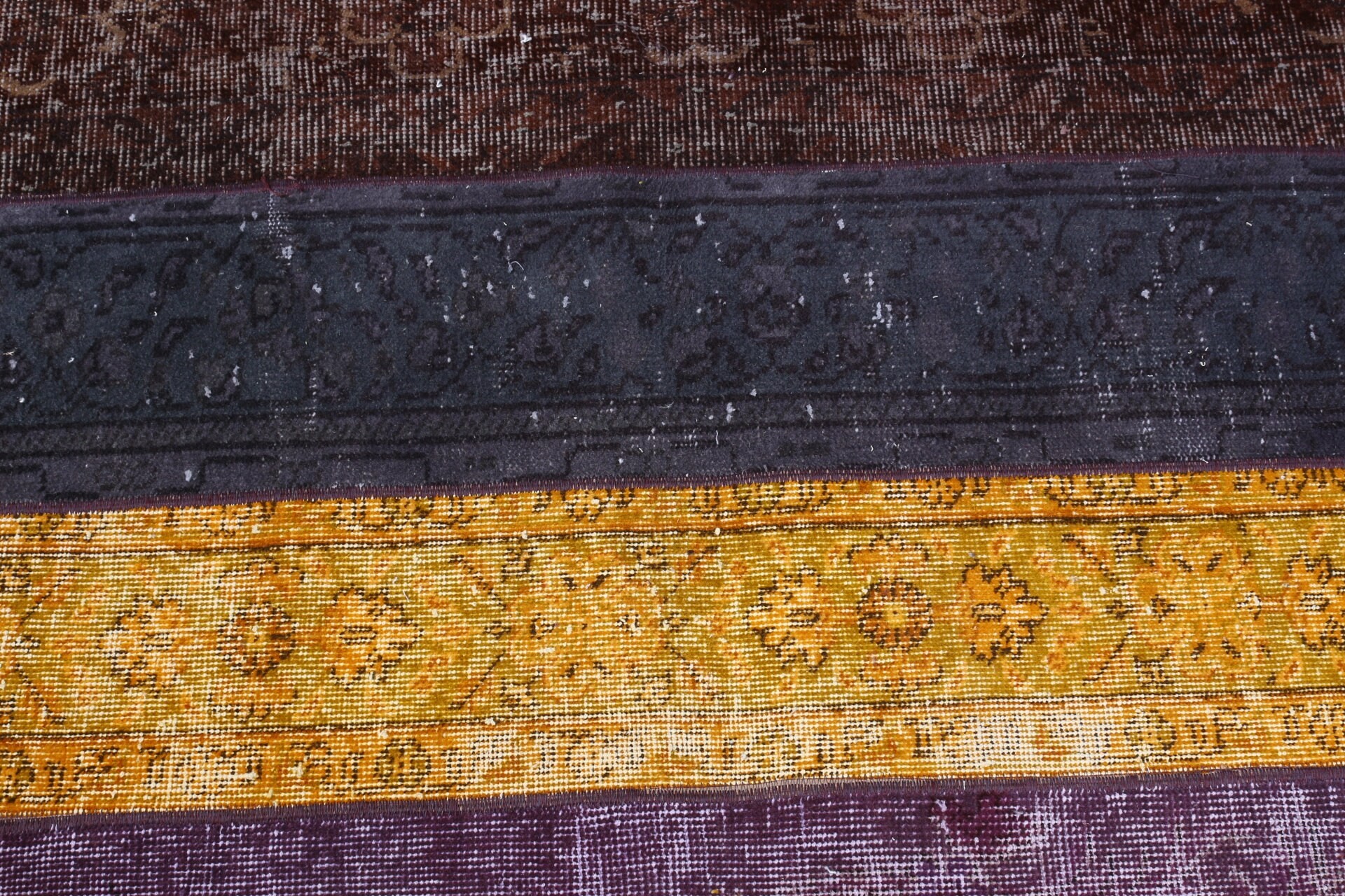 Oushak Rugs, Antique Rug, Turkish Rug, Purple Floor Rug, Rugs for Entry, Wall Hanging Rug, Vintage Rug, 3x4 ft Small Rug, Kitchen Rugs