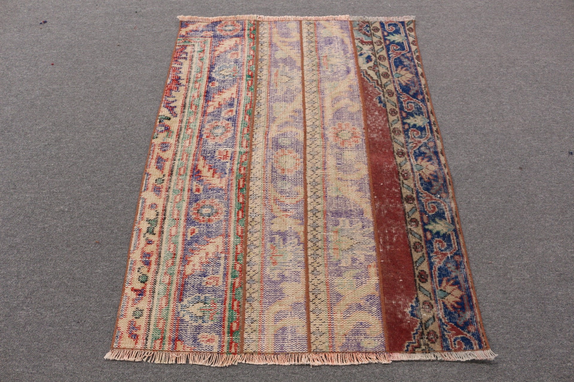 Vintage Halı, Antika Halılar, Dış Mekan Halıları, Anadolu Halısı, Banyo Halıları, 3.1x4.2 ft Küçük Halı, Mutfak Halısı, Mavi Ev Dekor Halıları, Türk Halısı