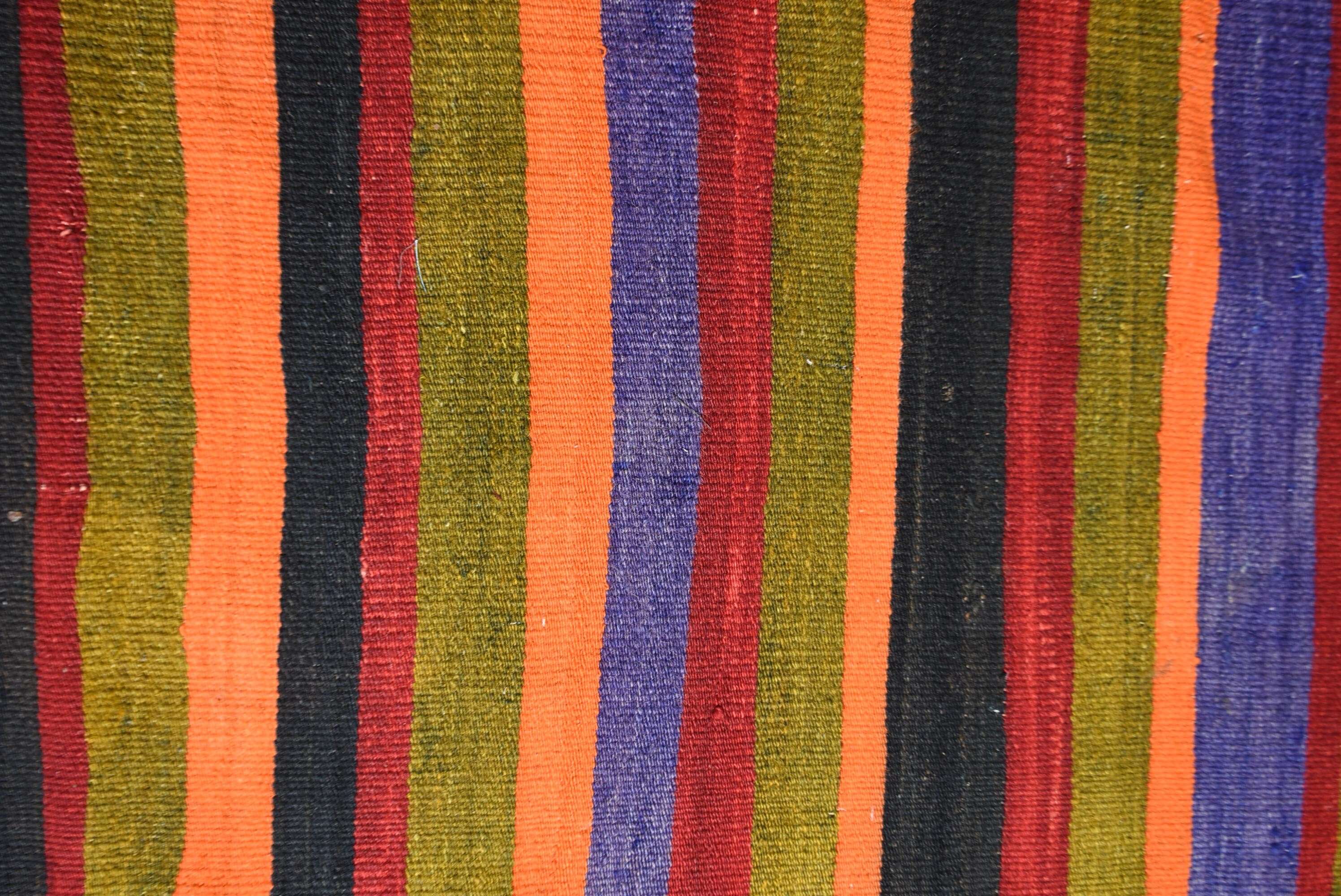 Kilim, Koridor Halıları, Turuncu Antika Halı, 2.2x9.2 ft Yolluk Halısı, Merdiven Halıları, Vintage Halı, Türk Halıları, Yatak Odası Halıları