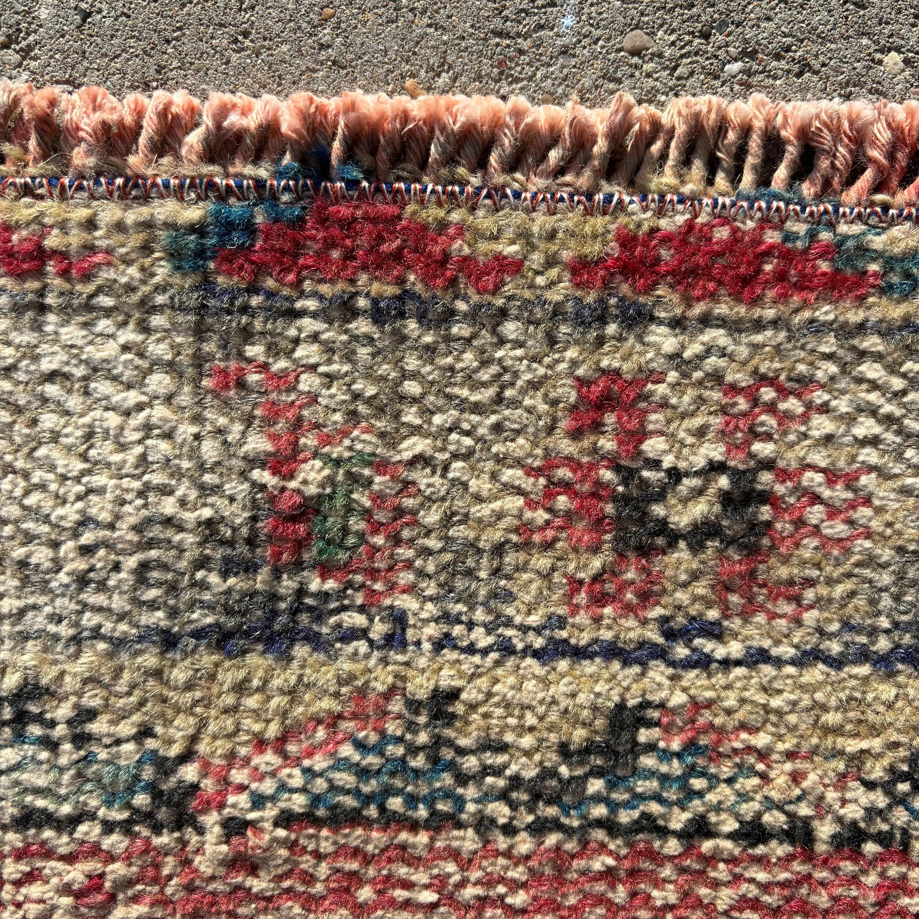 3.5x7.1 ft Alan Halıları, Yemek Odası Halısı, Çocuk Odası Halıları, Bej Yatak Odası Halısı, Ev Dekor Halısı, Türk Halıları, Açıklama Halısı, Vintage Halı