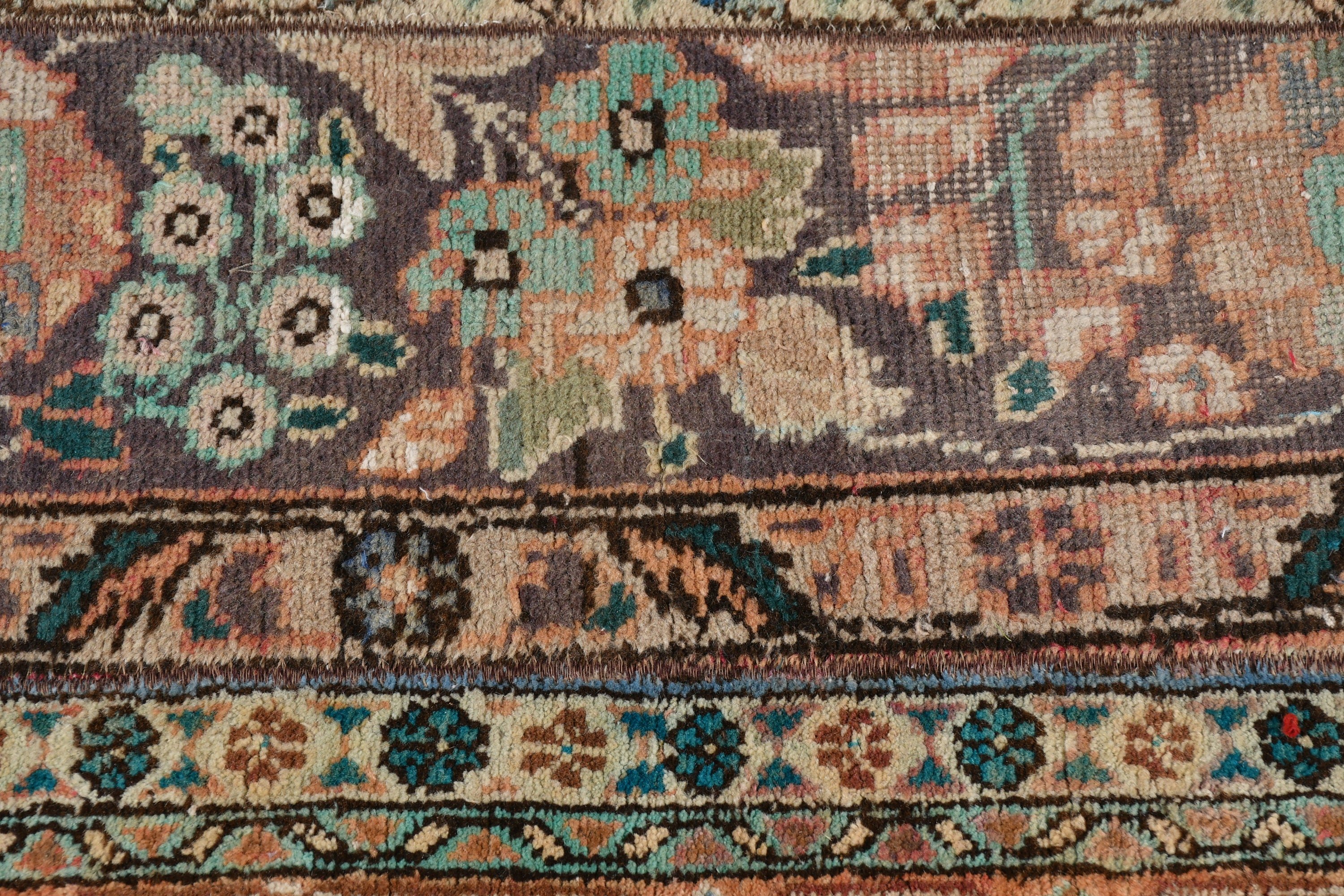 Mutfak Halısı, Vintage Halılar, İç Mekan Halısı, Organik Halı, 5.7x5.7 ft Alan Halısı, Türk Halısı, Yemek Odası Halıları, Kahverengi Yatak Odası Halısı