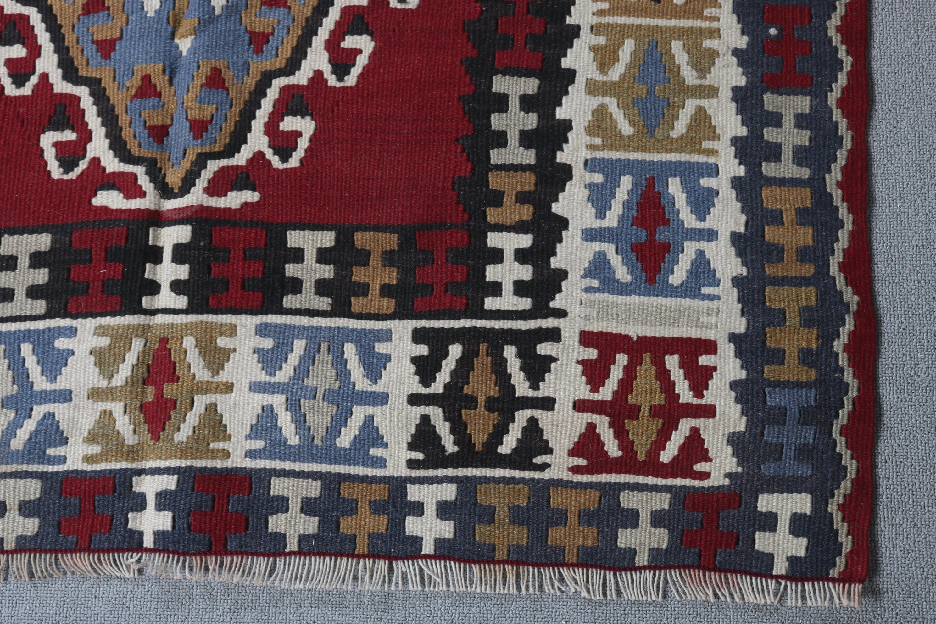 3.5x6.1 ft Accent Halı, Kırmızı Yer Halıları, Ev Dekorasyonu Halıları, Vintage Halı, Türk Halıları, Kilim, Türkiye Halısı, Fas Halısı, Giriş Halısı, Mutfak Halıları