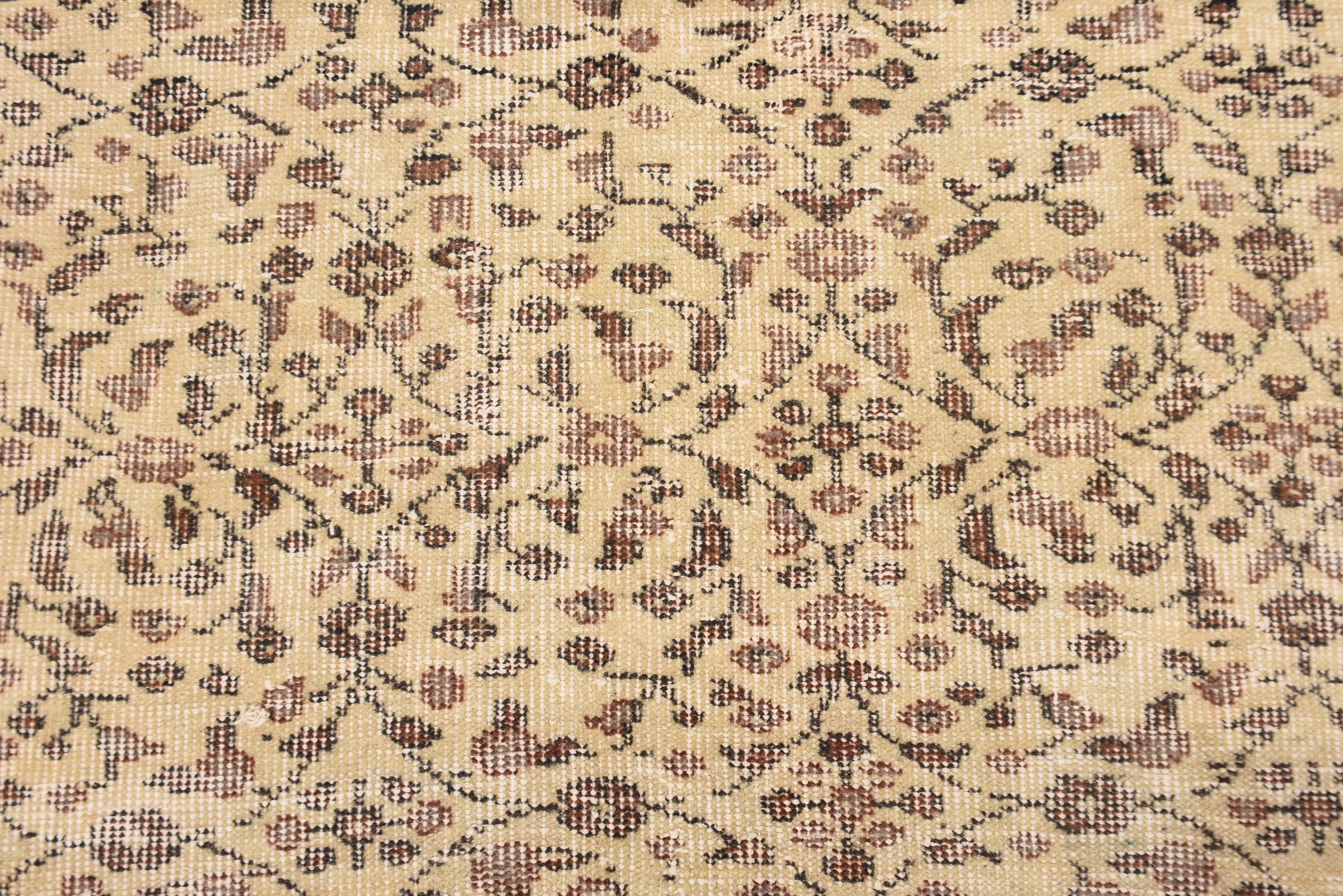 Yün Halı, Ofis Halıları, Küçük Alan Halısı, Bej Mutfak Halısı, 1,6x4,9 ft Küçük Halılar, Vintage Halılar, Ev Dekorasyonu Halıları, Banyo Halıları, Türk Halıları