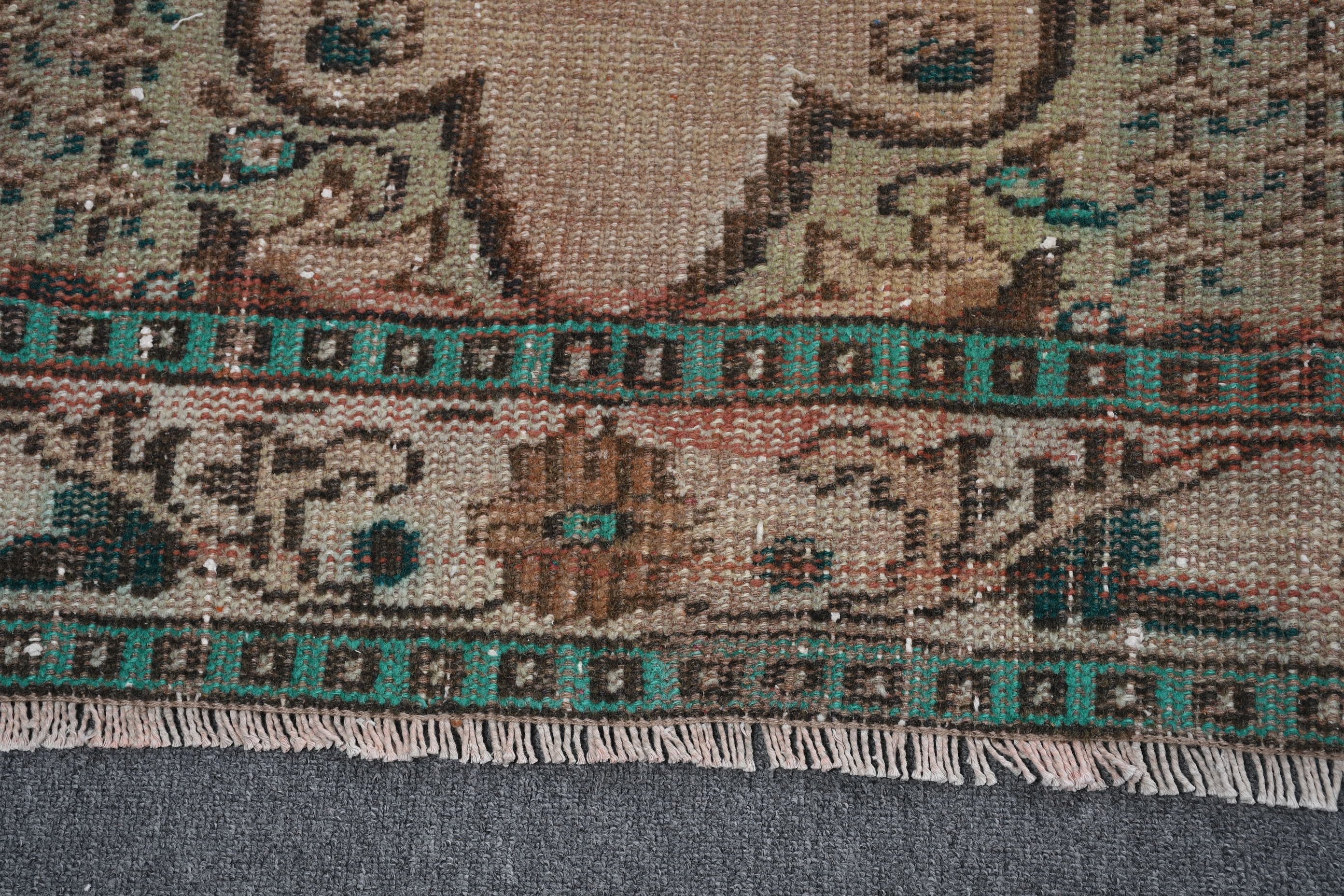 Moroccan Rug, Brown Wool Rugs, 5.4x8.7 ft Large Rugs, Oriental Rugs, Vintage Rug, Handwoven Rug, Bedroom Rug, Turkish Rug, Living Room Rug