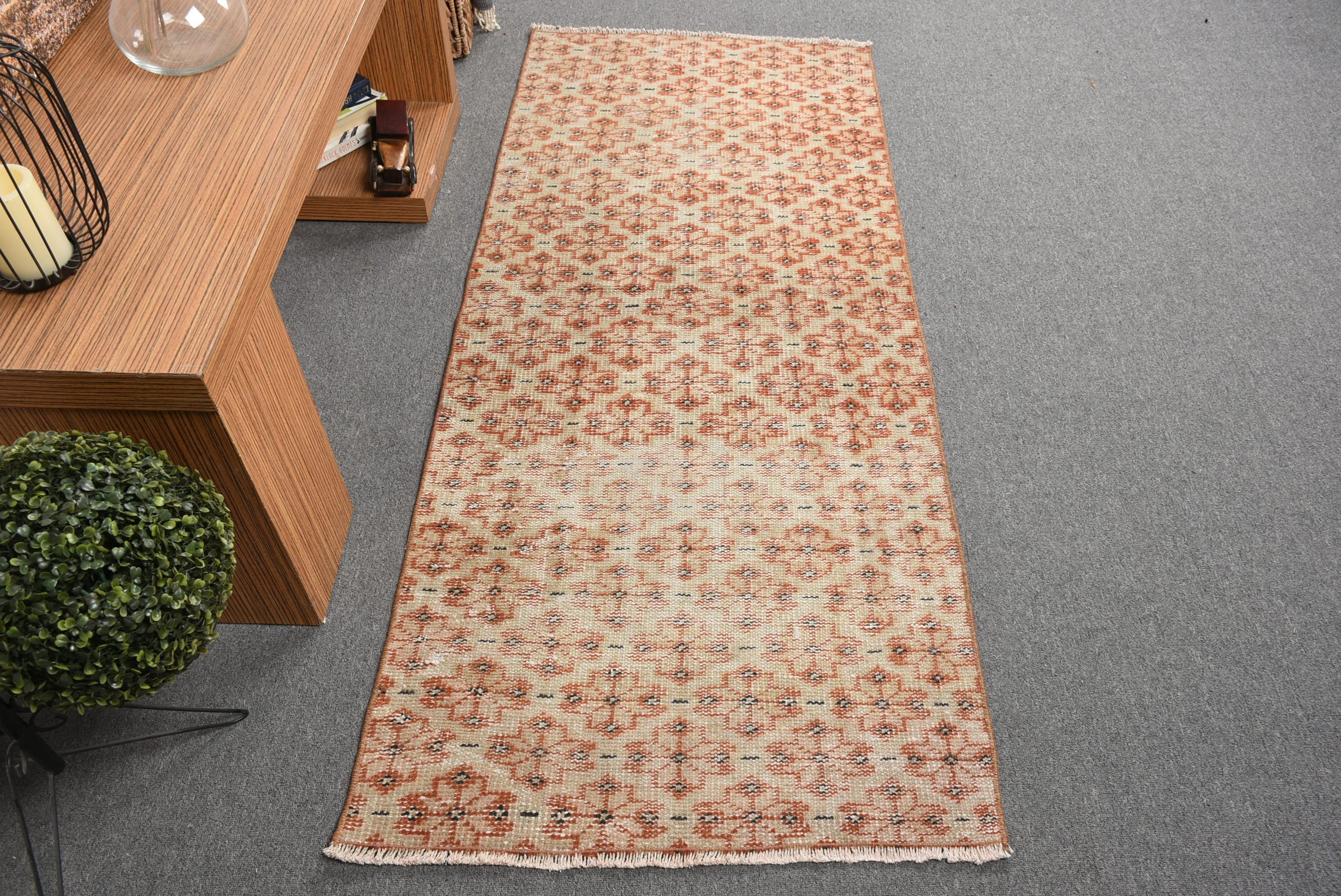 Kitchen Rugs, Nursery Rugs, Rugs for Entry, Beige Floor Rug, Turkish Rugs, Moroccan Rugs, Bright Rug, 2.6x6.2 ft Accent Rugs, Vintage Rug