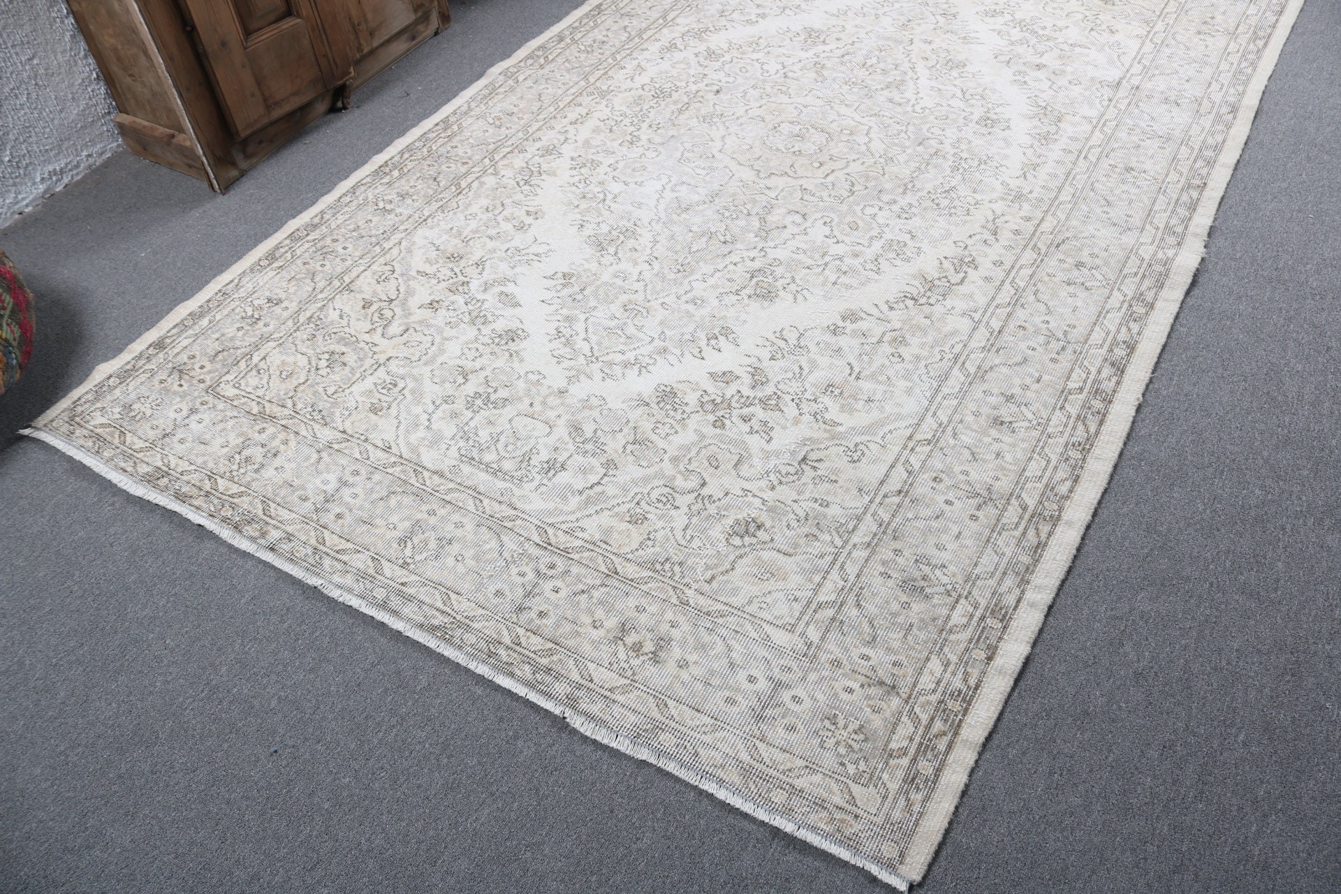 5.5x9 ft Large Rug, Salon Rug, Turkish Rug, Flatweave Rug, Beige Modern Rugs, Aesthetic Rug, Oriental Rug, Living Room Rug, Vintage Rugs