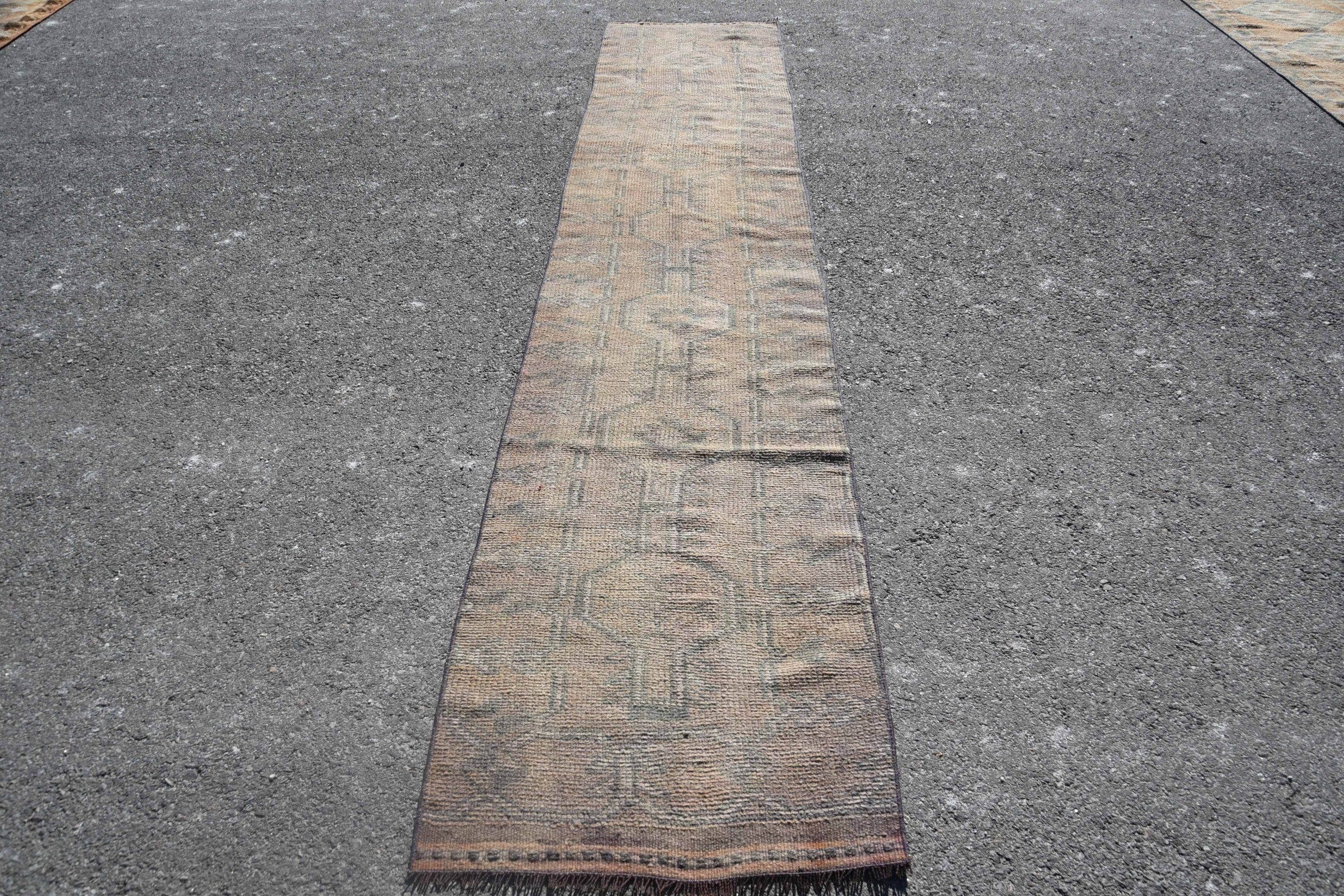 Vintage Halılar, Runner Halıları, Mutfak Halısı Runner Halıları, Yatak Odası Halısı, Koridor Halısı, 2.4x11.6 ft Runner Halısı, Renkli Halılar, Türk Halısı