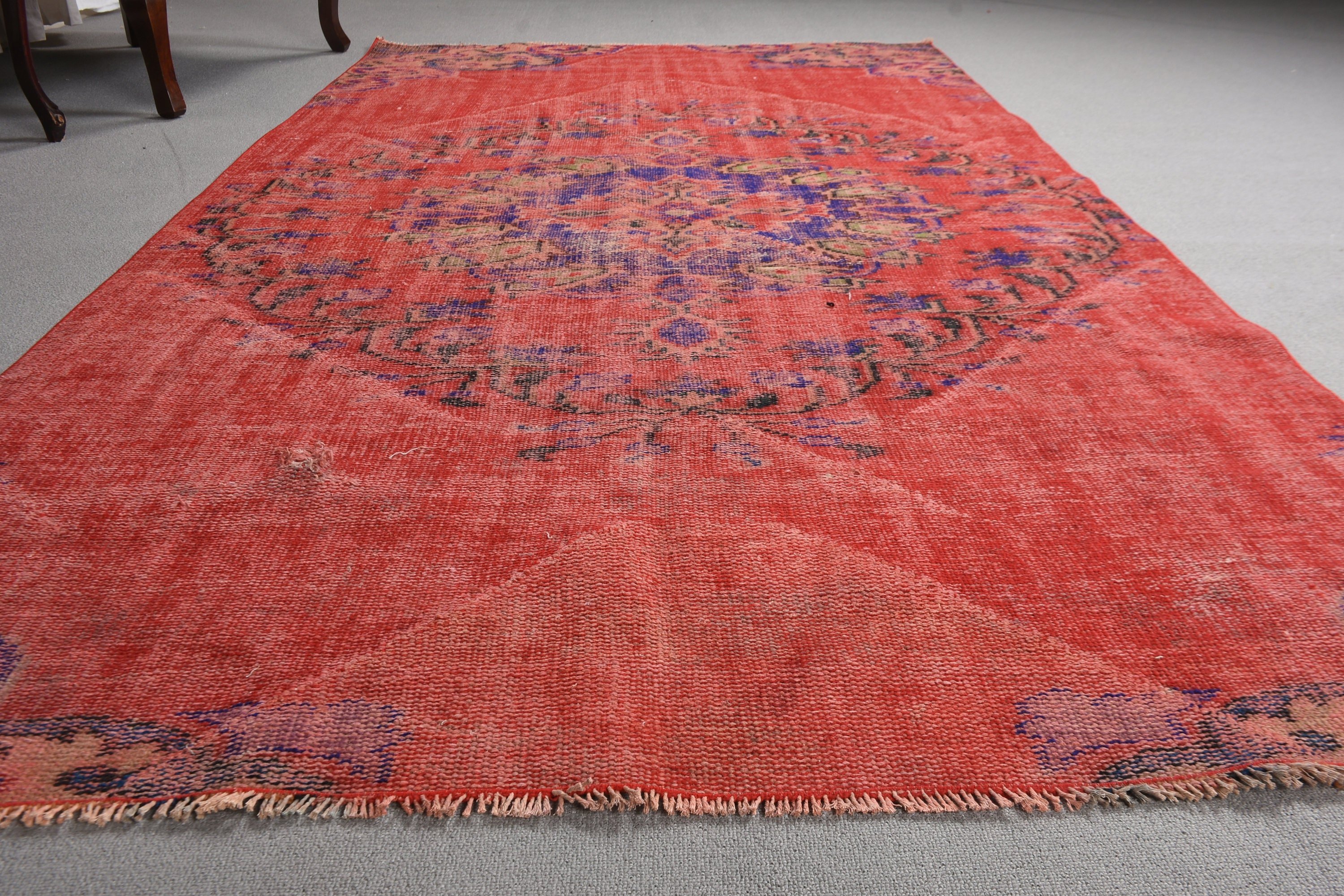 Ofis Halıları, Çocuk Odası Halıları, Nötr Halılar, Oryantal Halılar, Türk Halıları, Boho Bölge Halısı, Vintage Halılar, Kırmızı Lüks Halı, 4,7x8,3 ft Alan Halısı