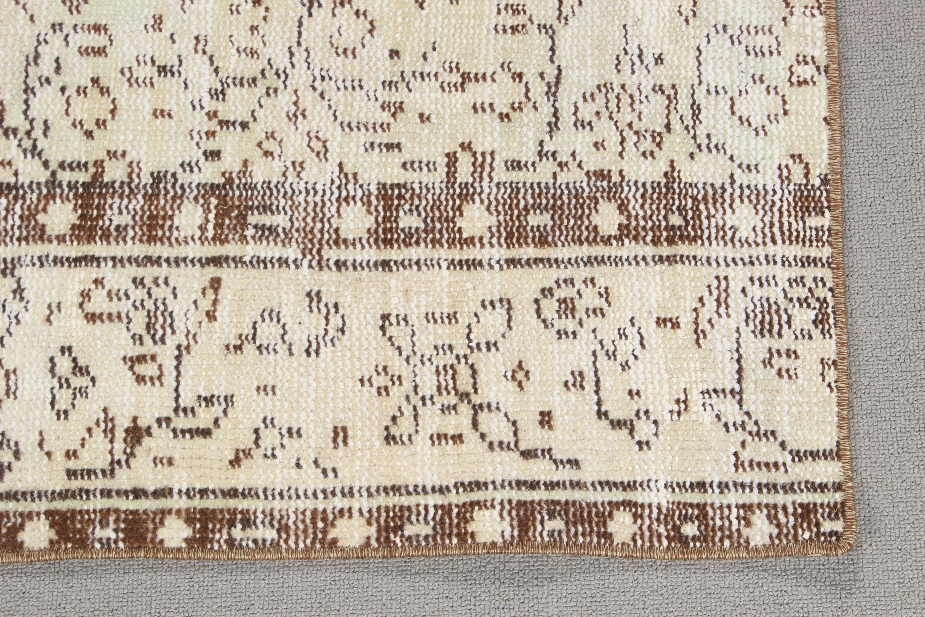 Wall Hanging Rugs, Exotic Rug, Beige Luxury Rug, Kitchen Rugs, Turkish Rugs, Bathroom Rugs, 3x4.9 ft Small Rug, Vintage Rug