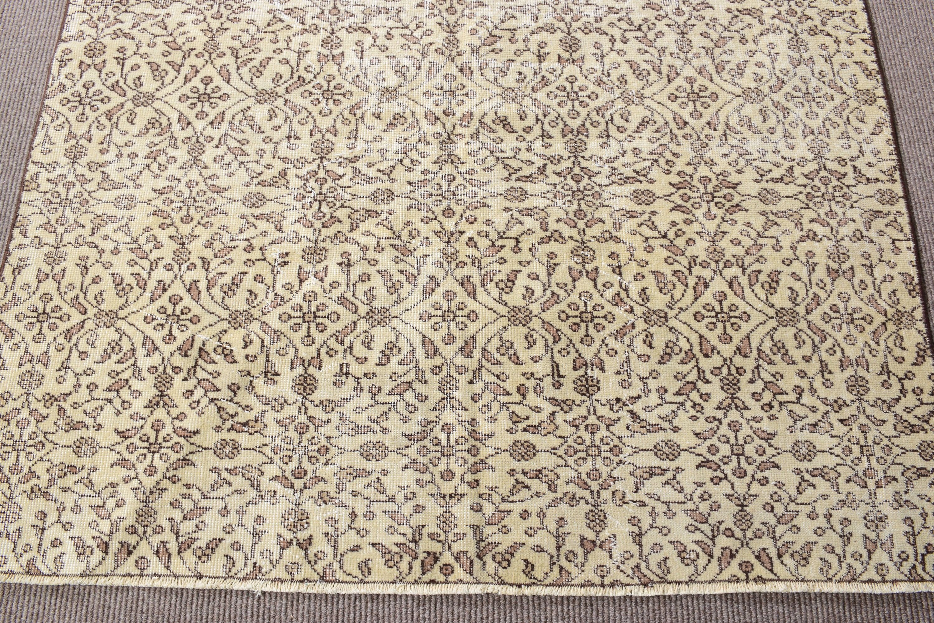 Oturma Odası Halıları, Oryantal Halılar, Eski Halı, Kahverengi Oryantal Halı, Vintage Halı, 4,8x8,8 ft Büyük Halılar, Ev Dekor Halısı, Yatak Odası Halıları, Türk Halısı