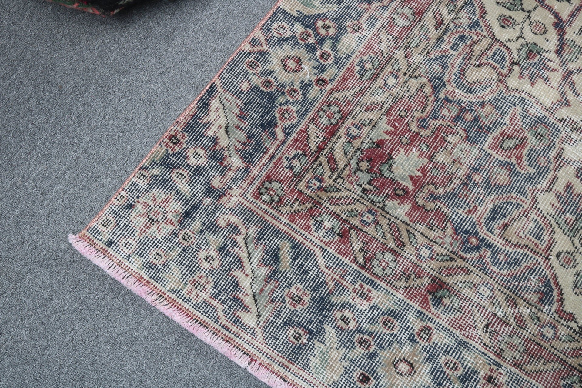 Mor Soğuk Halı, Türk Halıları, 5.9x9.5 ft Büyük Halılar, Fas Halısı, Yatak Odası Halısı, Oturma Odası Halısı, Büyük Oushak Halıları, Vintage Halılar