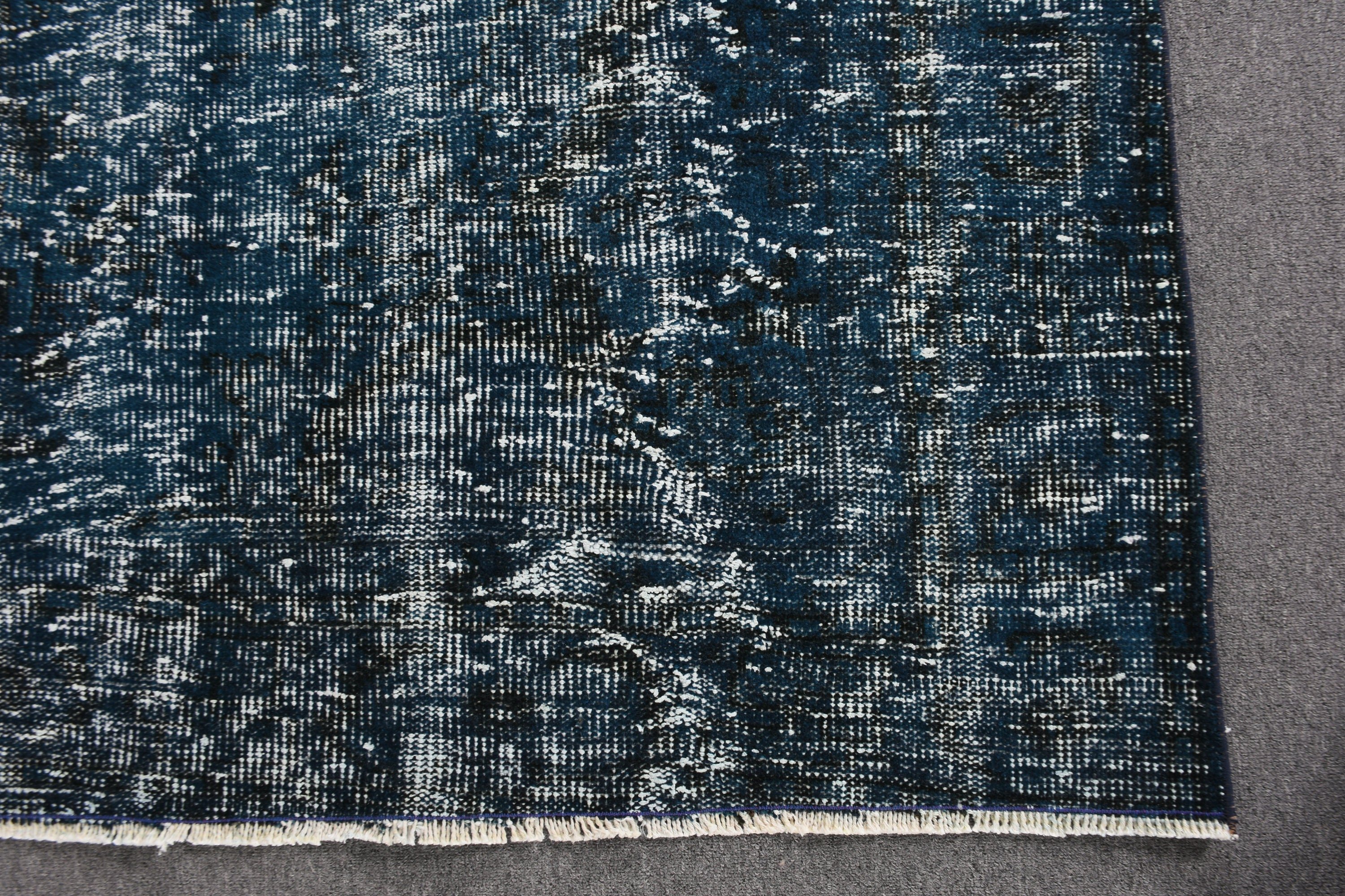 Blue Anatolian Rug, Art Rugs, Vintage Rug, Turkish Rug, Bedroom Rug, Antique Rugs, Living Room Rug, 5.8x9.6 ft Large Rug, Anatolian Rug