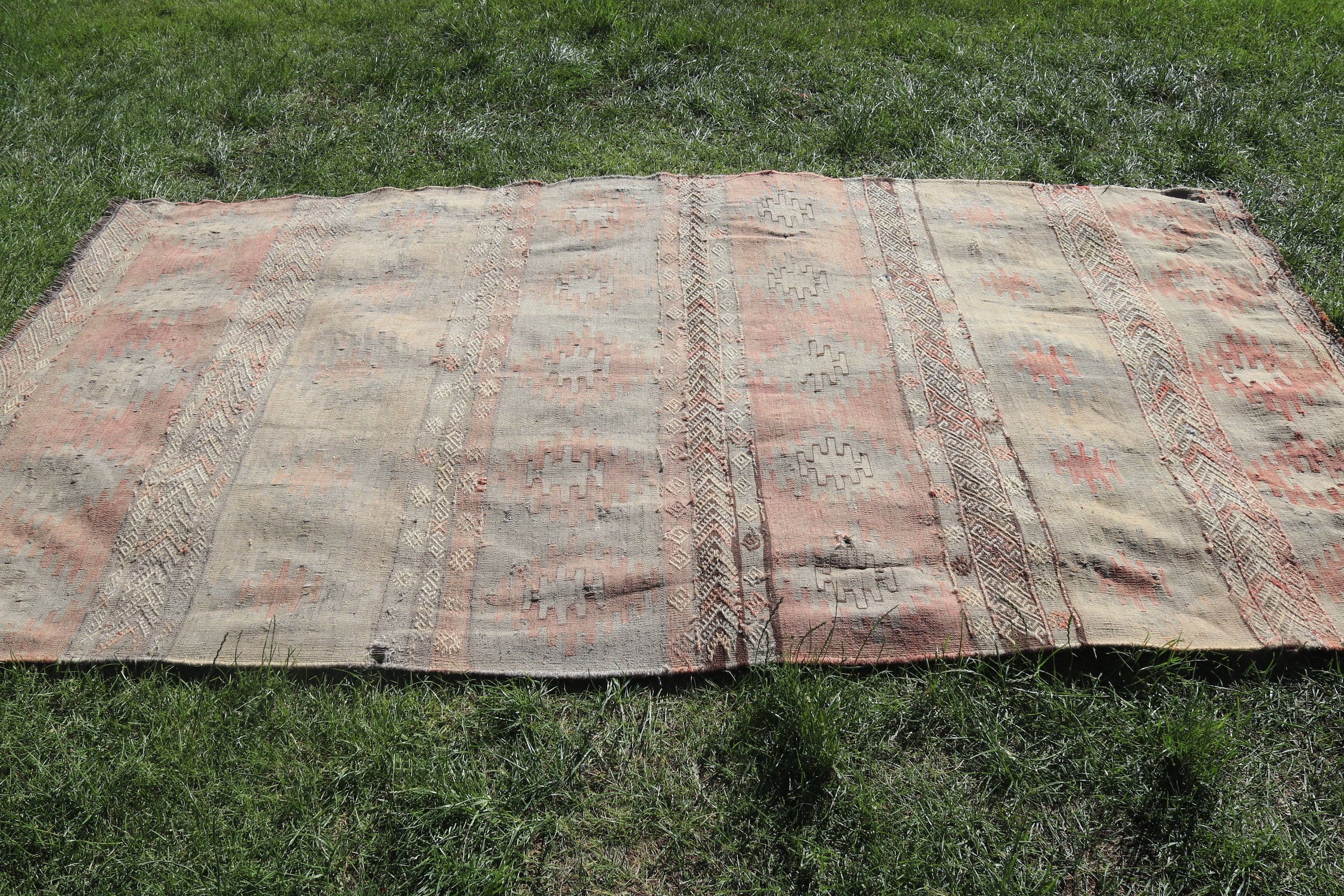 Türk Halıları, Kilim, Anadolu Halısı, Mutfak Halıları, Açıklama Halıları, 4,5x8,4 ft Alan Halıları, Vintage Halılar, Sanatsal Halılar, Kahverengi Nötr Halılar