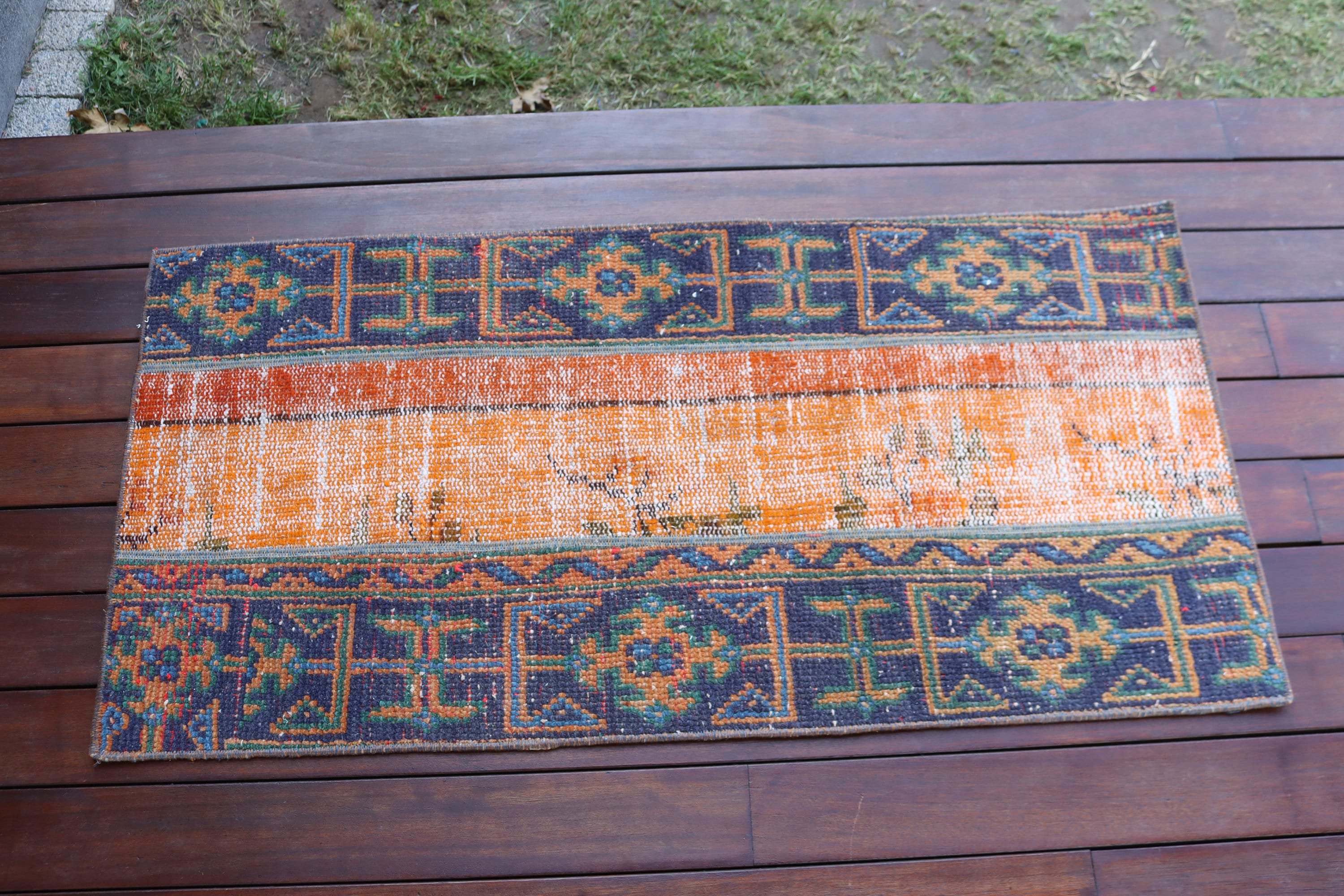 Türk Halısı, Yer Halıları, Yatak Odası Halıları, Vintage Halı, 1.8x3.7 ft Küçük Halı, Duvara Asılı Halı, Mutfak Halısı, Mavi Boho Halıları, Lüks Halılar