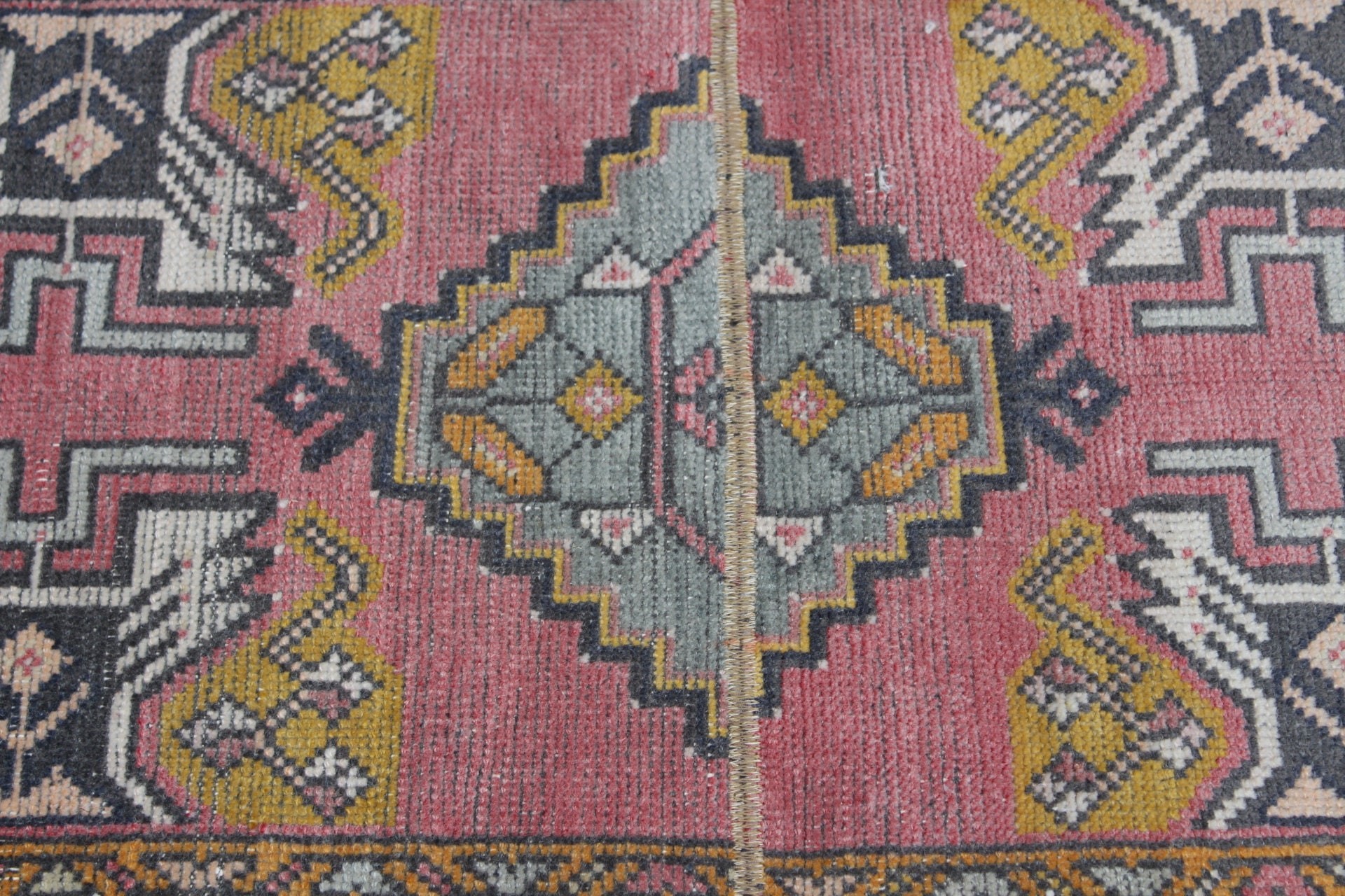 Turkish Rugs, Vintage Rugs, 1.6x3.1 ft Small Rug, Wall Hanging Rug, Red Home Decor Rug, Anatolian Rug, Nursery Rugs, Art Rug