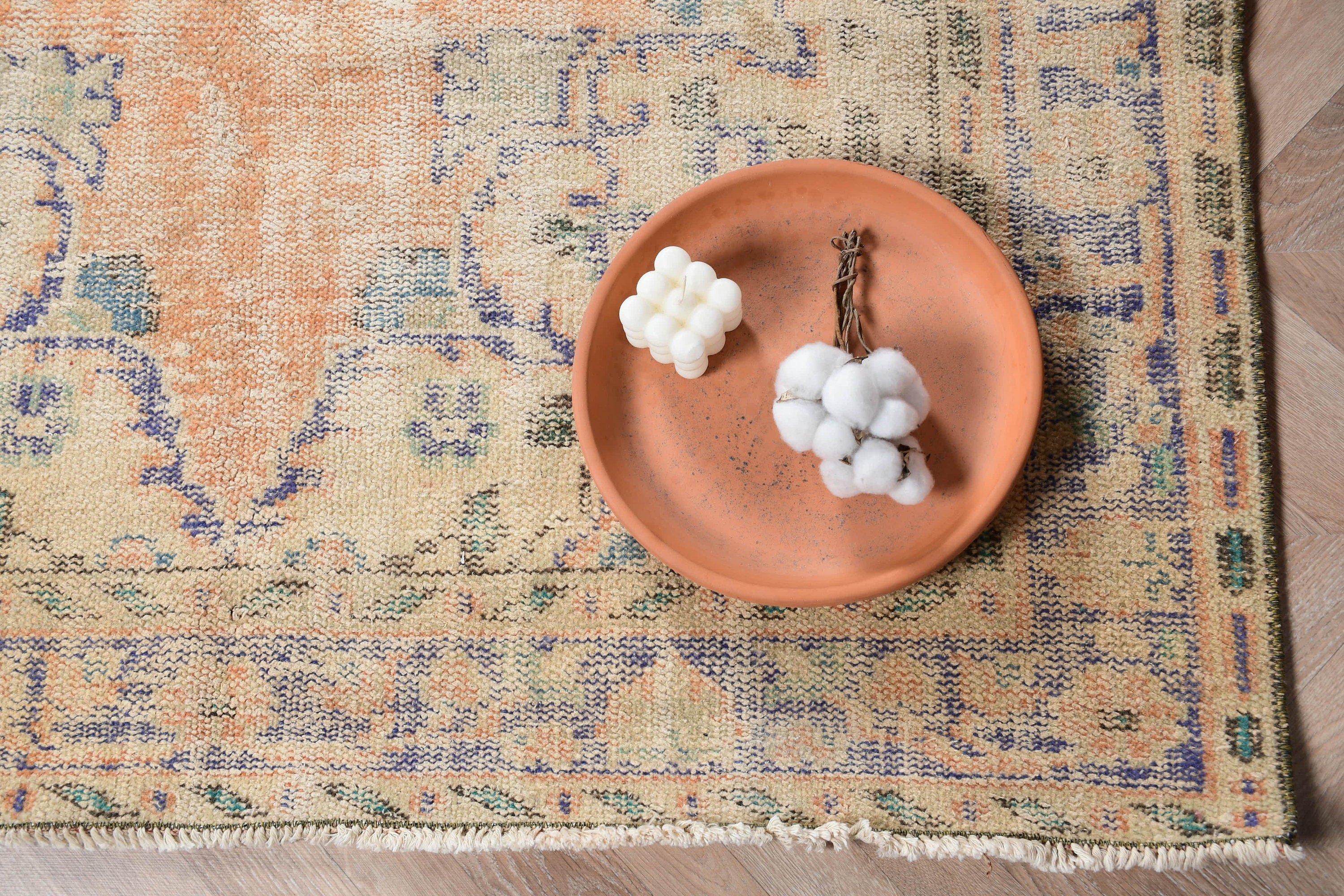 Vintage Rugs, Dorm Rugs, Beige Bedroom Rug, Floor Rugs, 4.5x7.8 ft Area Rug, Living Room Rugs, Moroccan Rugs, Turkish Rug