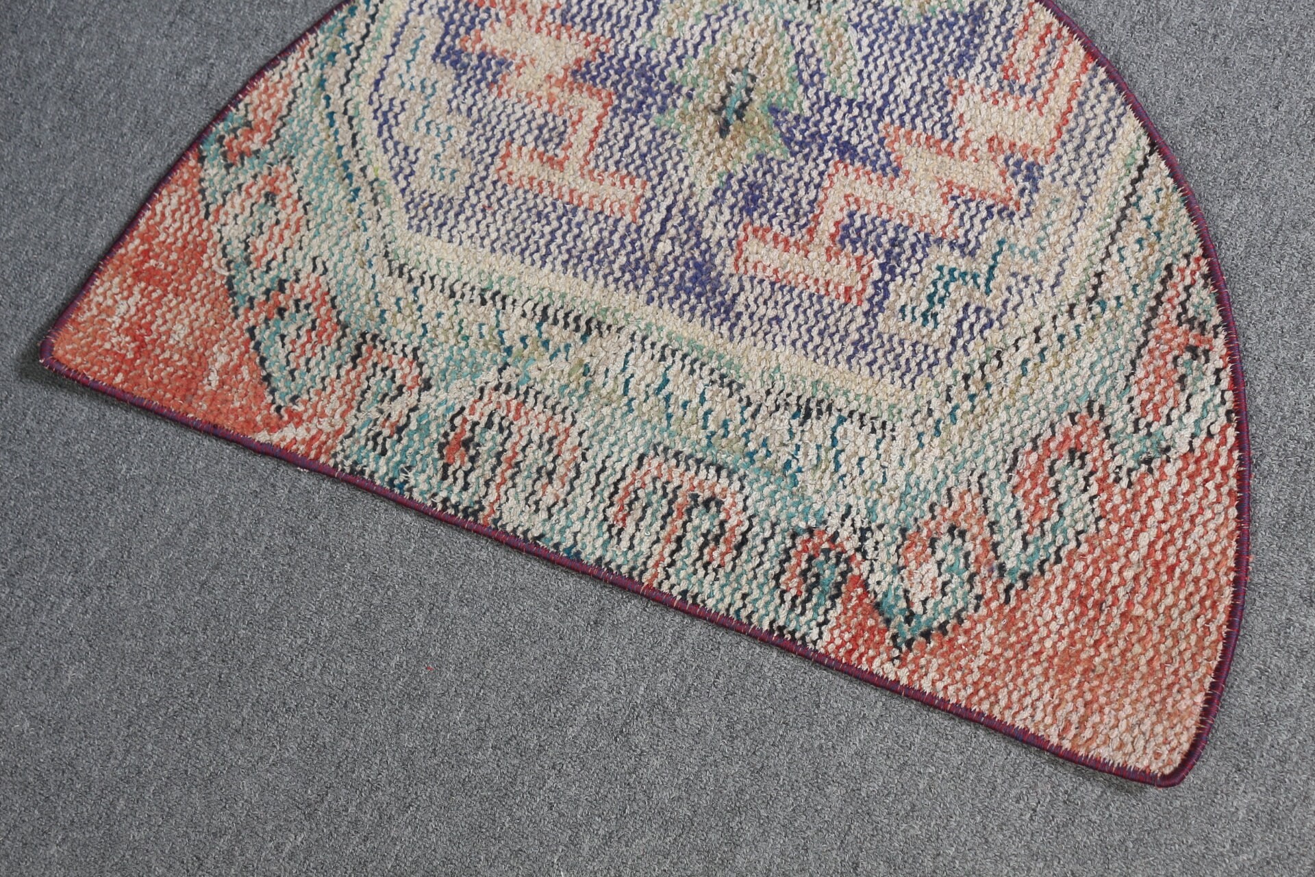 Tribal Rug, Anatolian Rugs, Car Mat Rug, Green Kitchen Rugs, Vintage Rugs, Oriental Rugs, Turkish Rugs, Bedroom Rugs, 2.5x1.5 ft Small Rugs