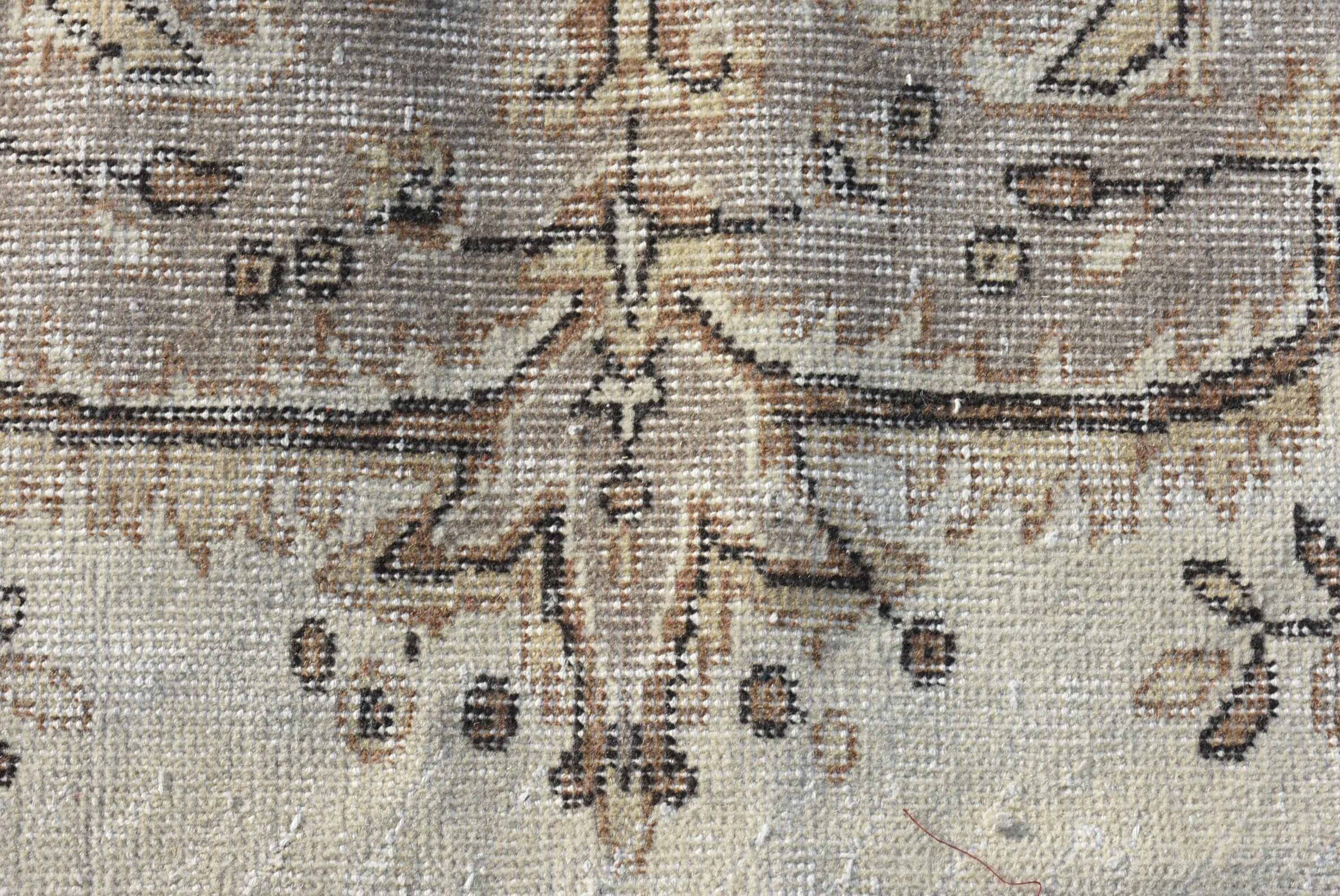 Living Room Rug, Vintage Rug, Rugs for Bedroom, Oushak Rug, Cool Rugs, Salon Rug, Turkish Rug, 5.2x9.4 ft Large Rugs, Beige Oriental Rug