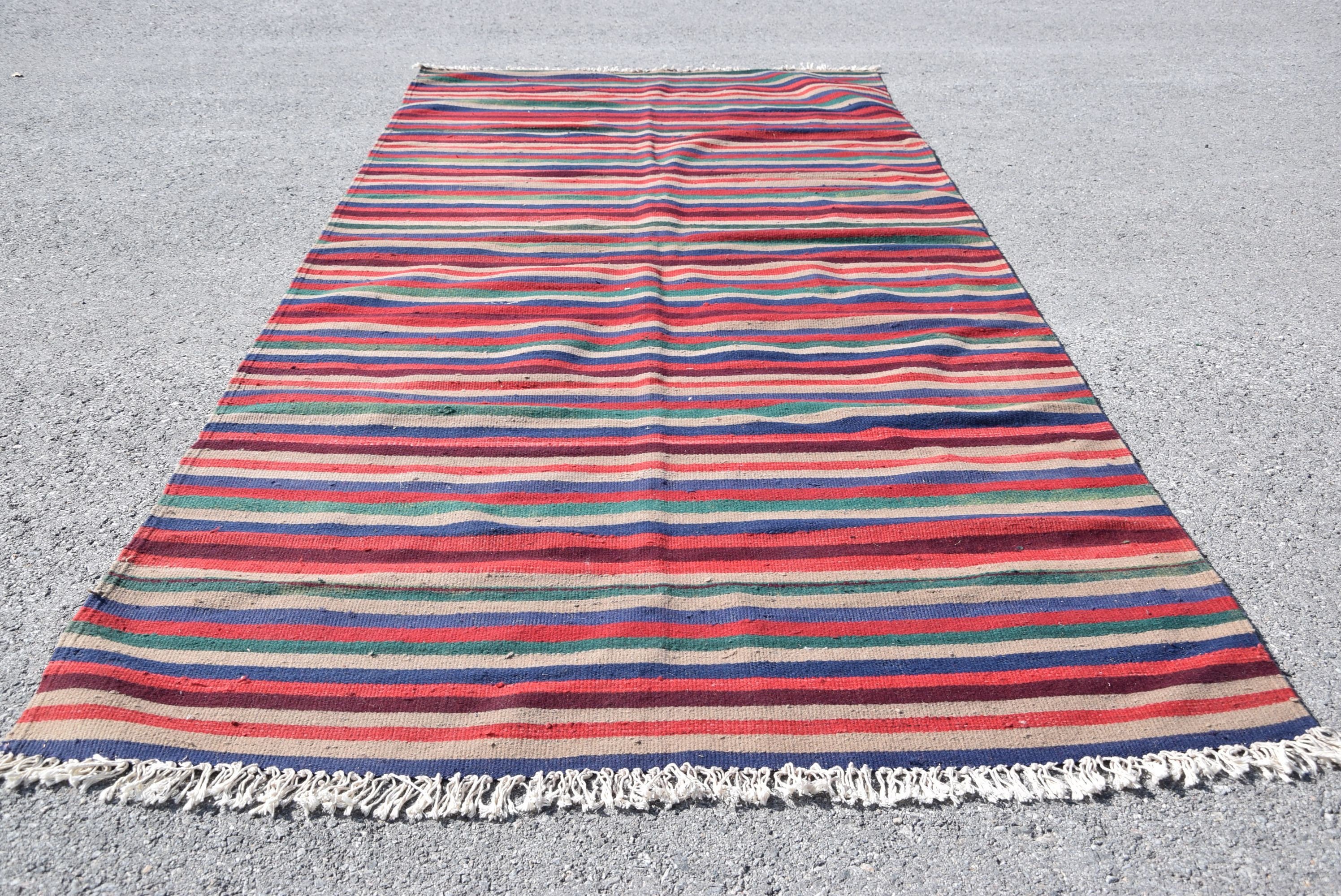 Türk Halıları, 4.9x10.4 ft Büyük Halı, Kilim, Vintage Halı, Bej Mutfak Halıları, Ev Dekor Halısı, Oturma Odası Halısı, Yatak Odası Halısı