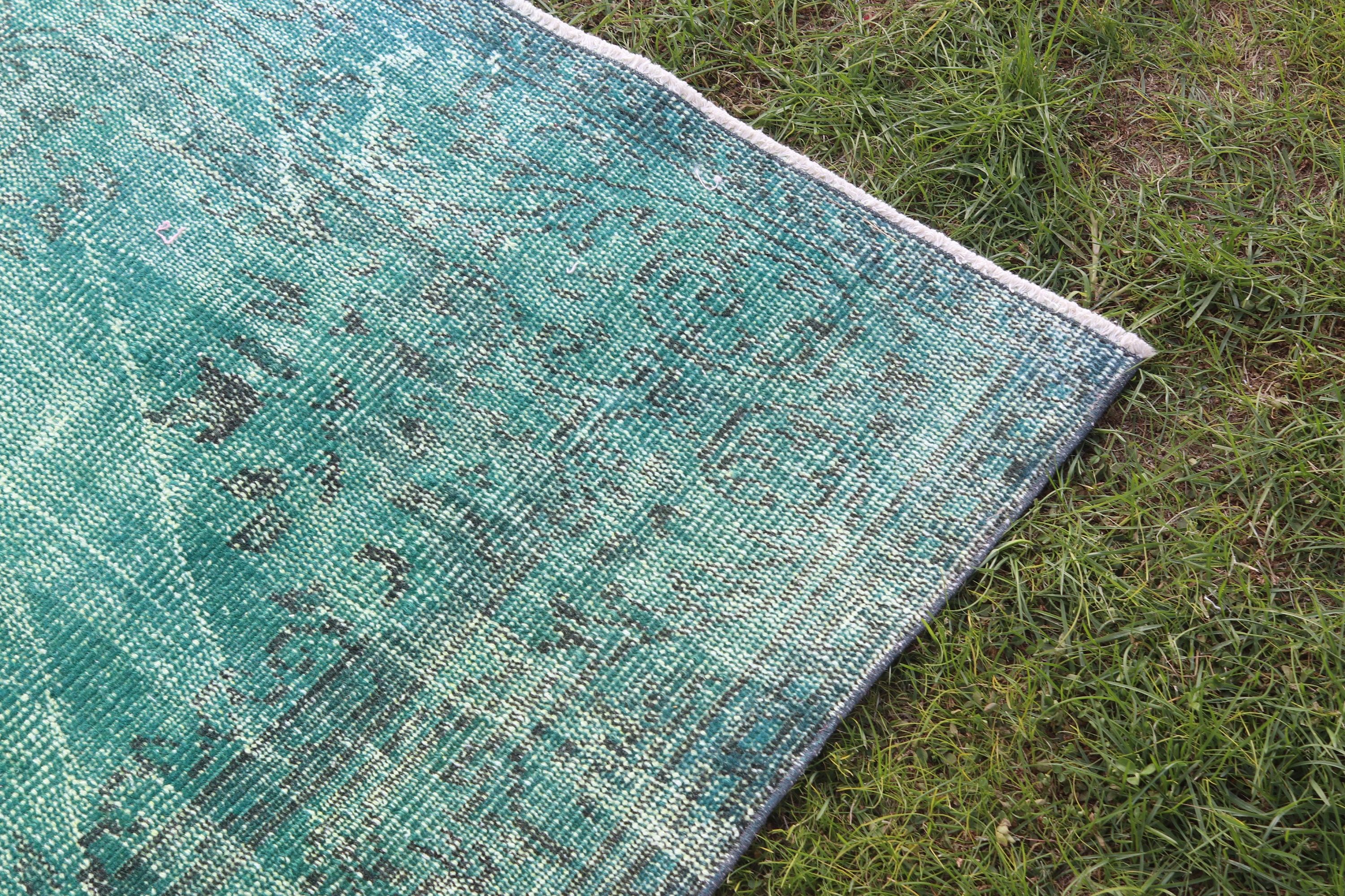 Boho Rug, Large Vintage Rugs, Moroccan Rug, 5.4x9.1 ft Large Rug, Green Oushak Rug, Anatolian Rugs, Bedroom Rug, Vintage Rugs, Turkish Rugs