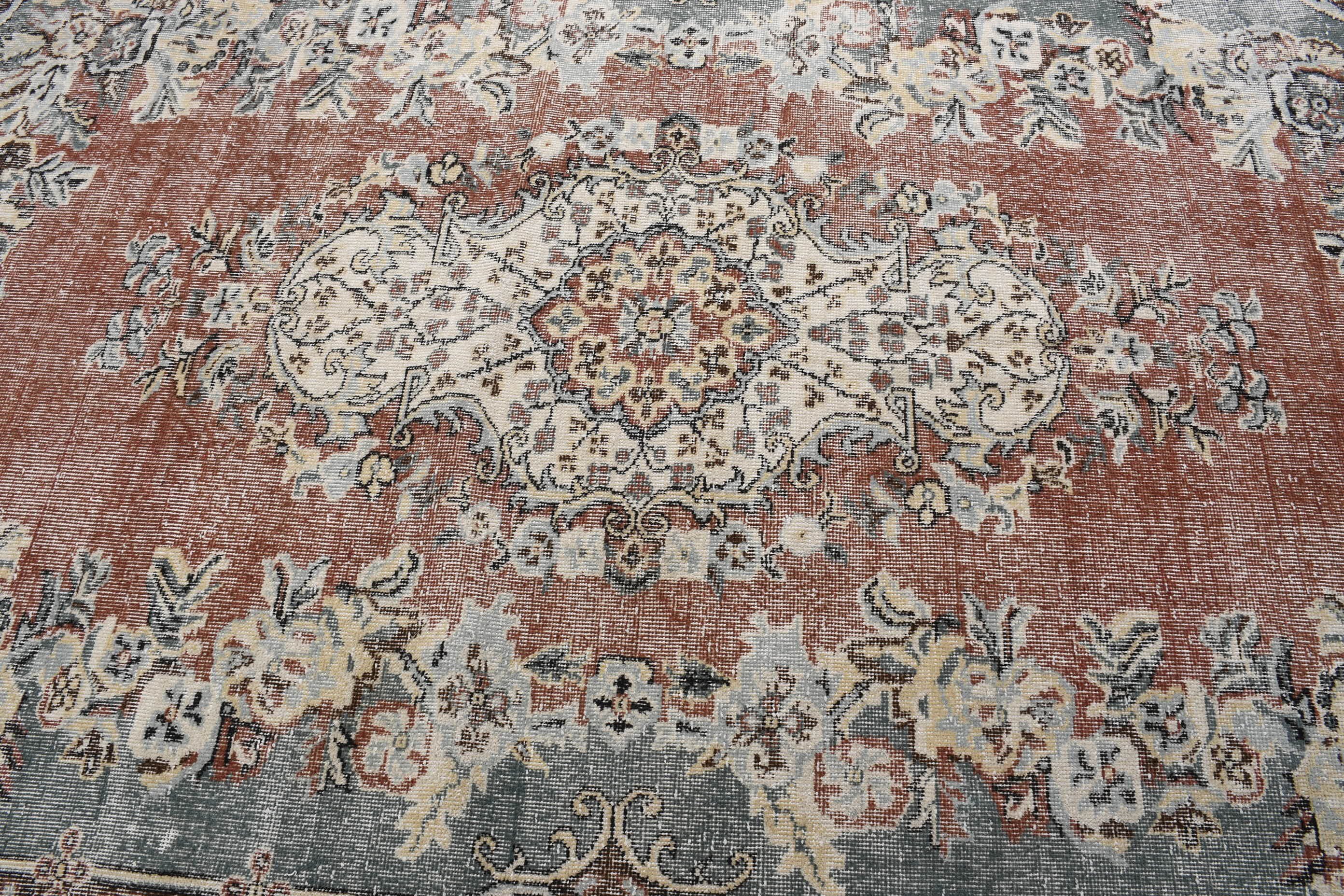 Türk Halıları, Yatak Odası Halısı, Yemek Odası Halıları, Havalı Halı, Vintage Halılar, Salon Halısı, 5.6x9.3 ft Büyük Halı, Kırmızı Mutfak Halıları, Salon Halıları