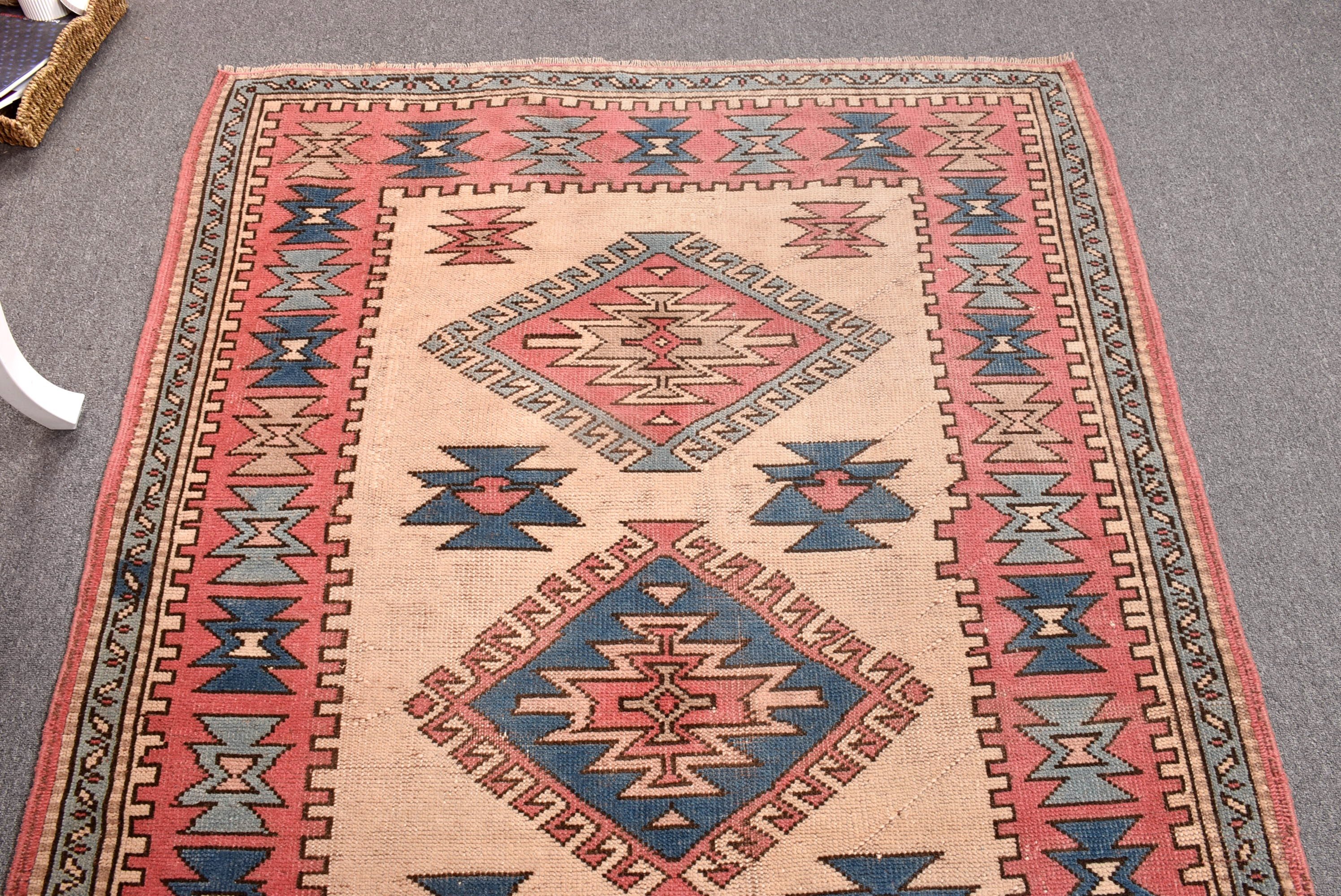 İç Mekan Halıları, Düz Dokuma Halılar, Vintage Halılar, Yatak Odası Halıları, Yer Halıları, Türk Halıları, Bej Nötr Halı, Modern Halılar, 4,4x6,4 ft Alan Halısı